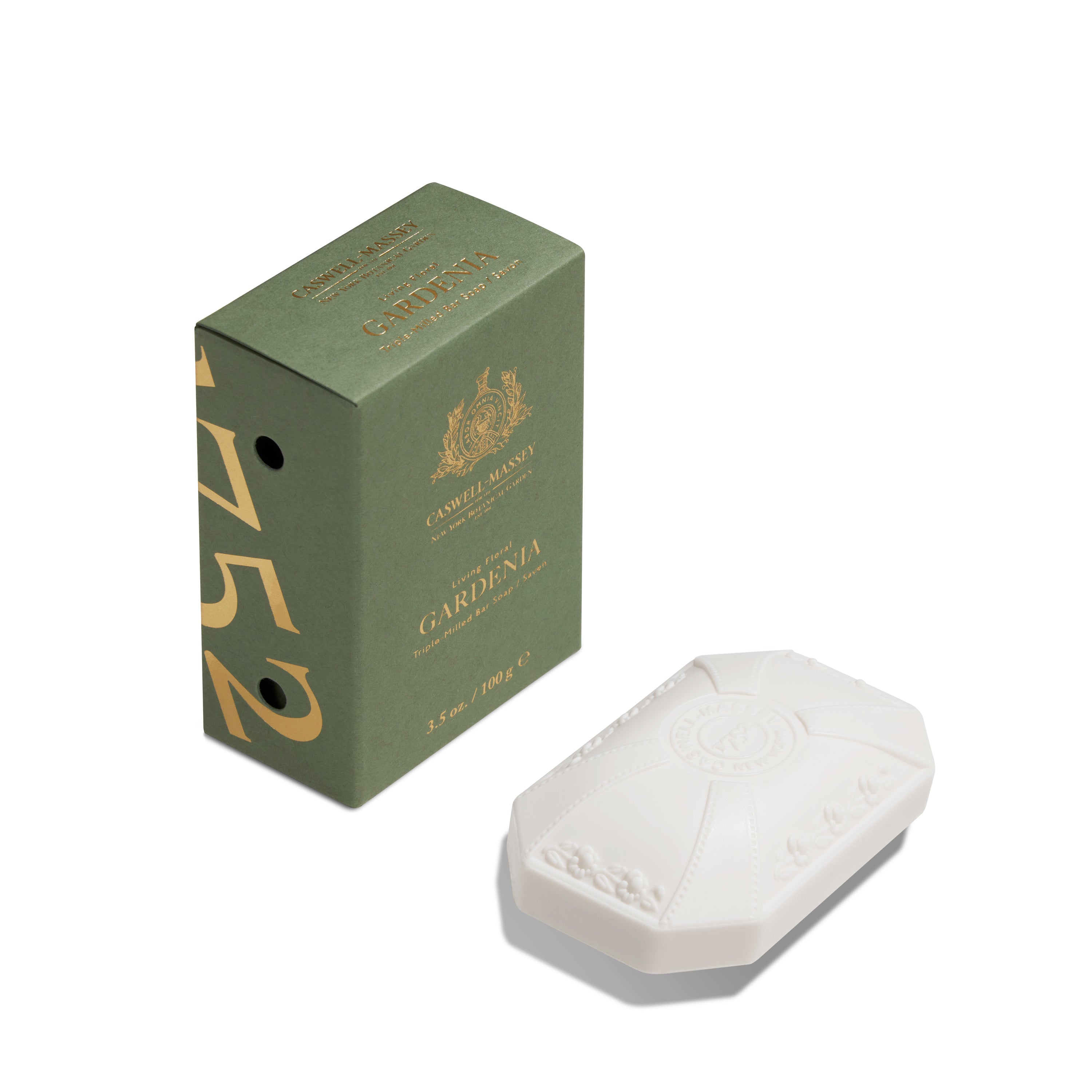 Gardenia Bar Soap Bar Soap Caswell-Massey® Single Soap  