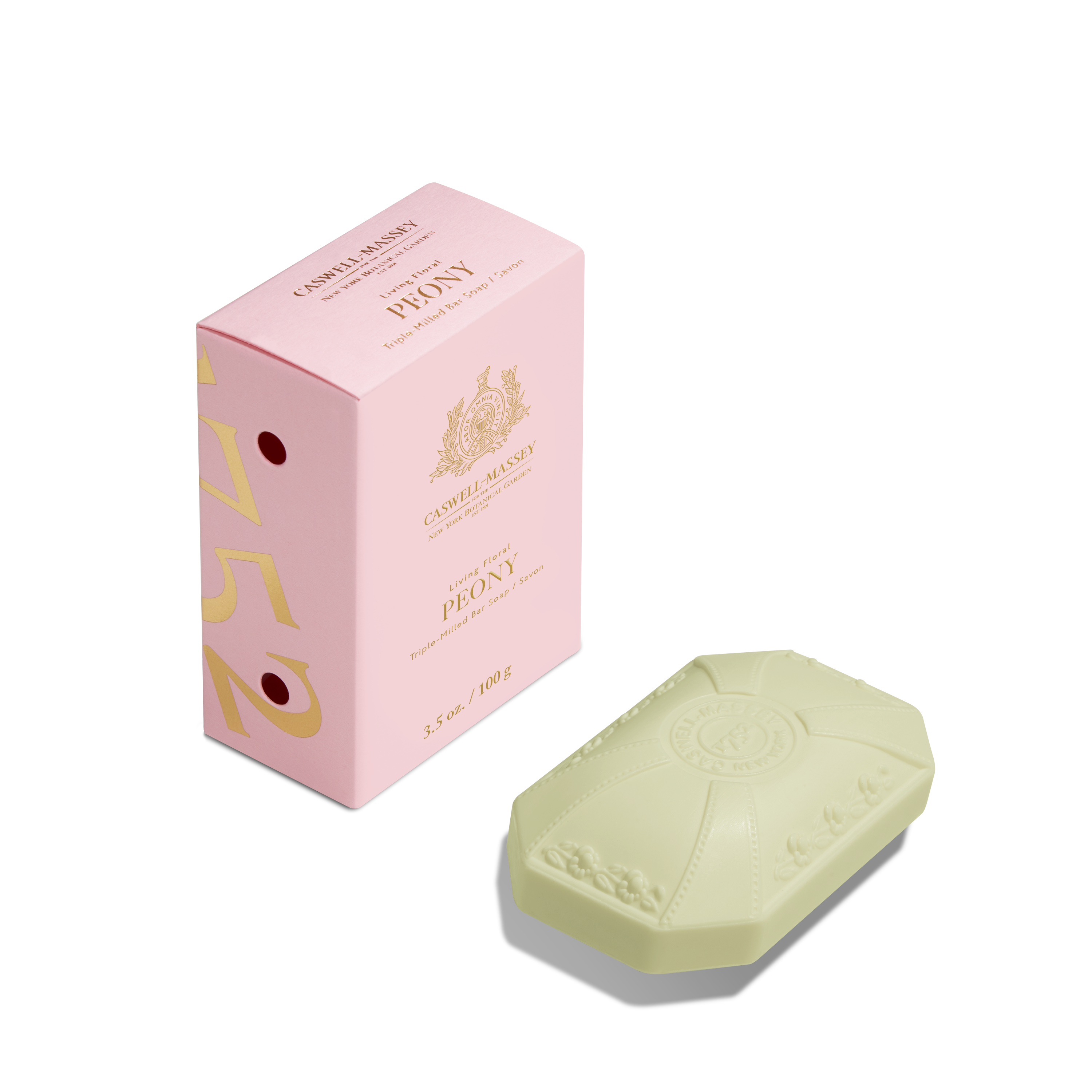 Peony Bar Soap Bar Soap Caswell-Massey® Single Soap