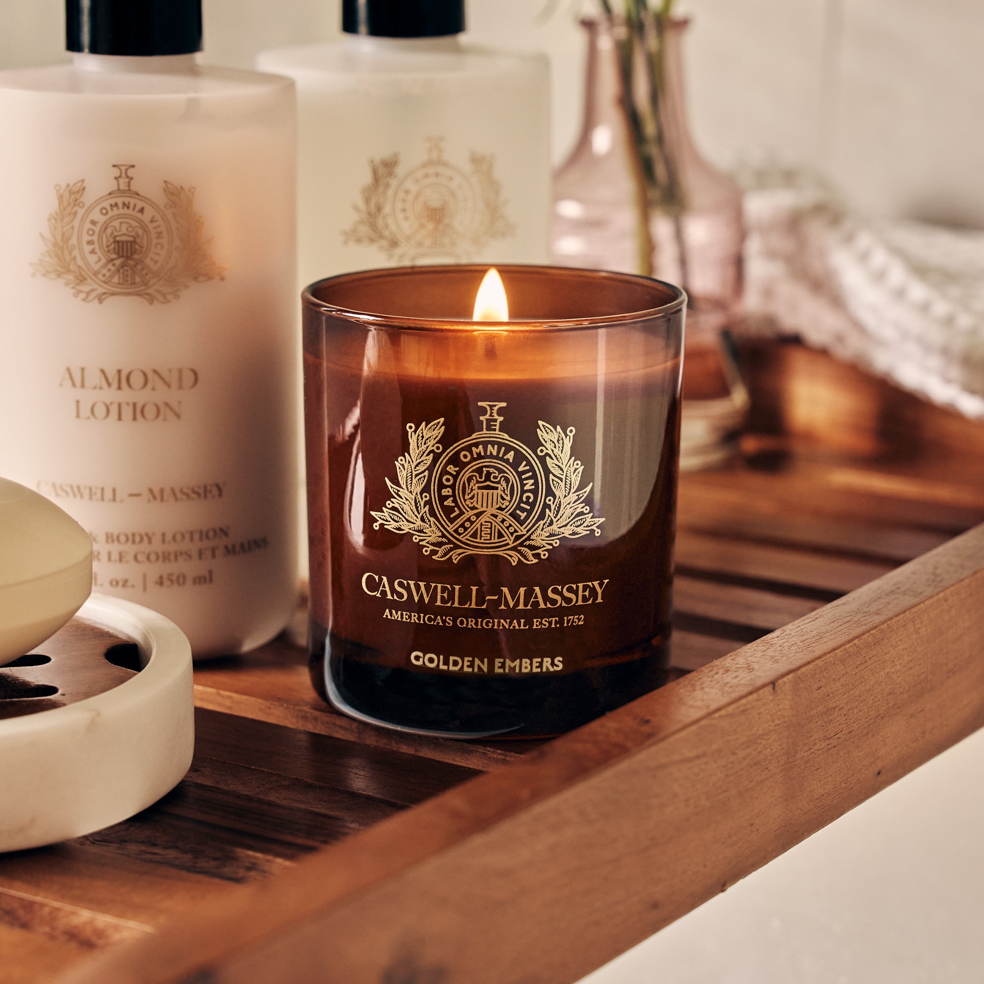 Golden Embers Candle Candles Caswell-Massey®