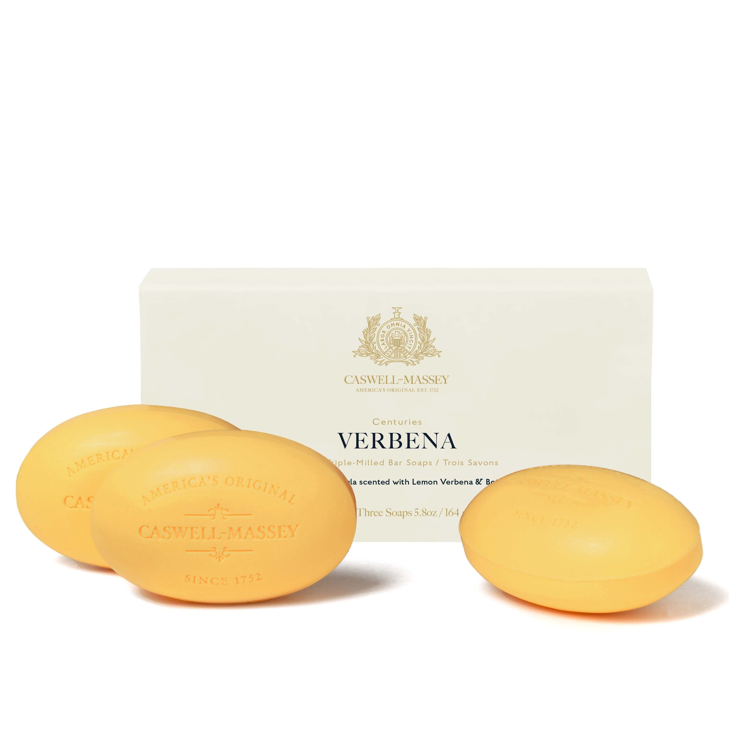 Verbena Bar Soap Bar Soap Caswell-Massey® 3-Soap Set  
