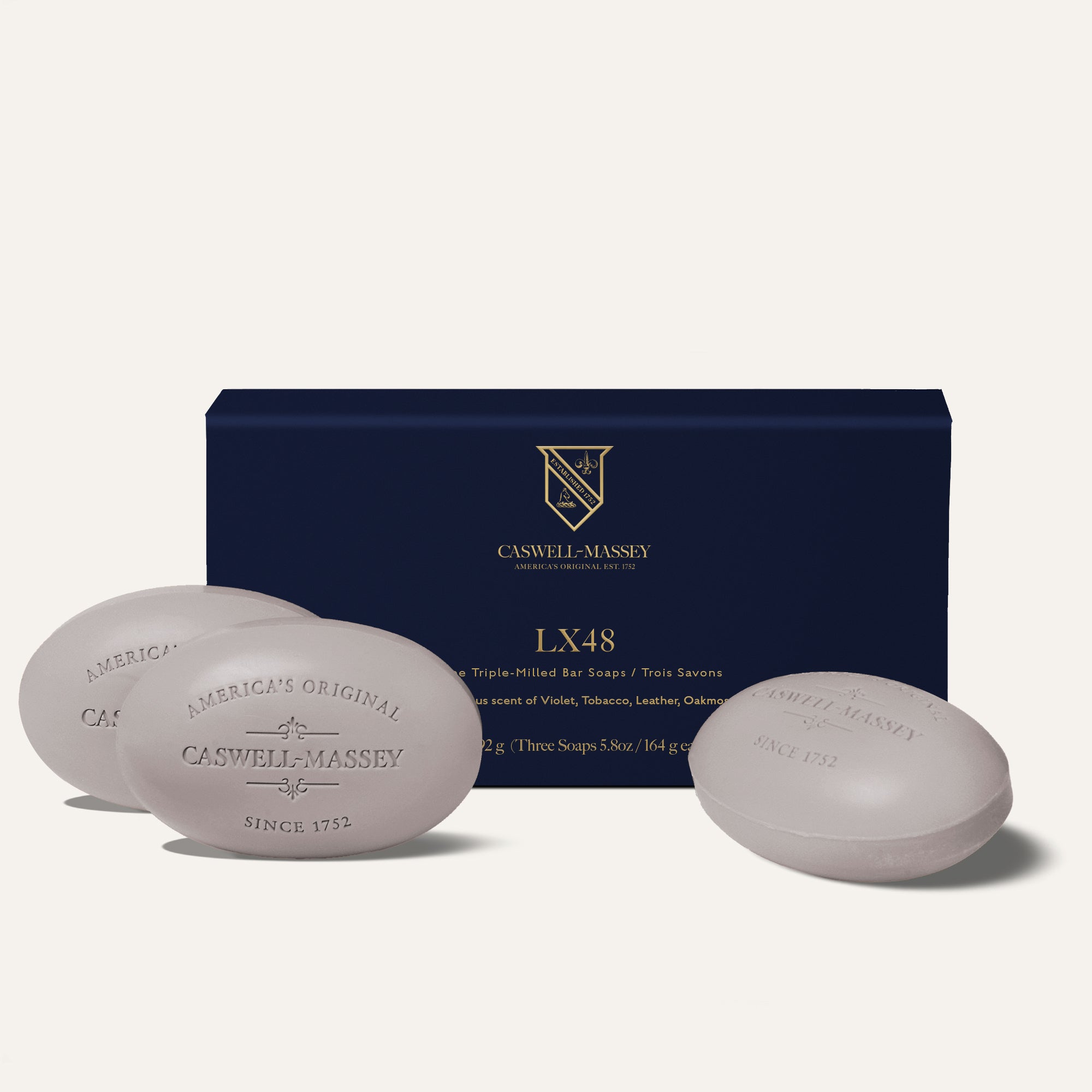 LX48 Bar Soap Bar Soap Caswell-Massey® 3-Soap Set
