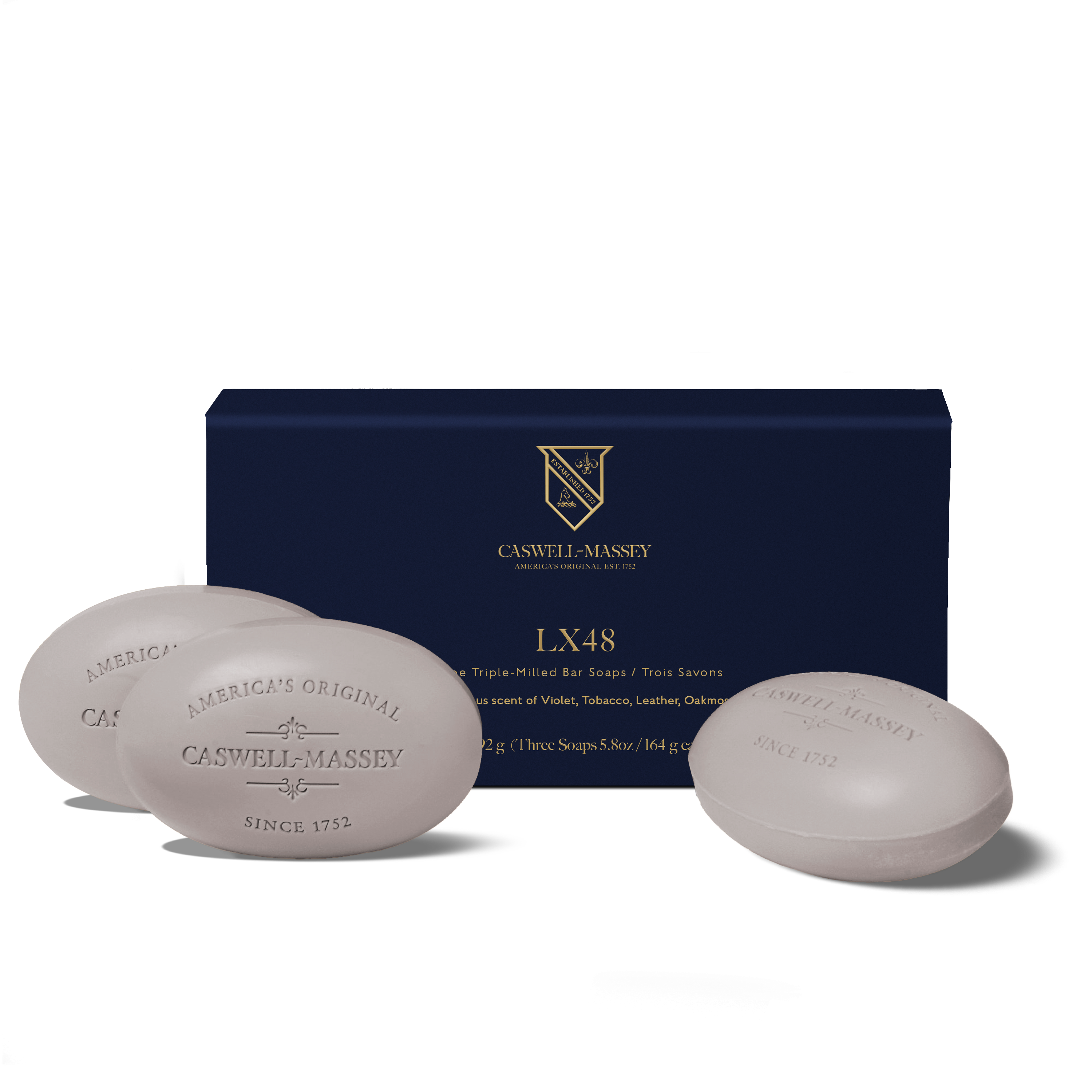 LX48 Bar Soap Bar Soap Caswell-Massey® 3-Soap Set