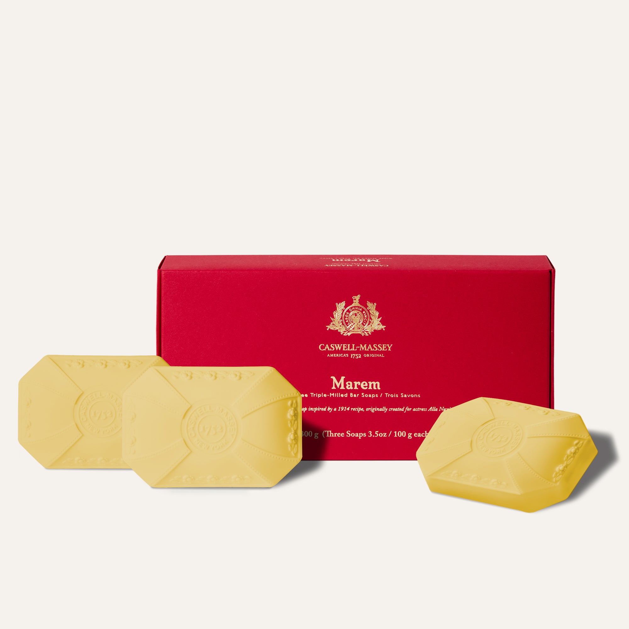 Marem Bar Soap Bar Soap Caswell-Massey® 3-Soap Set