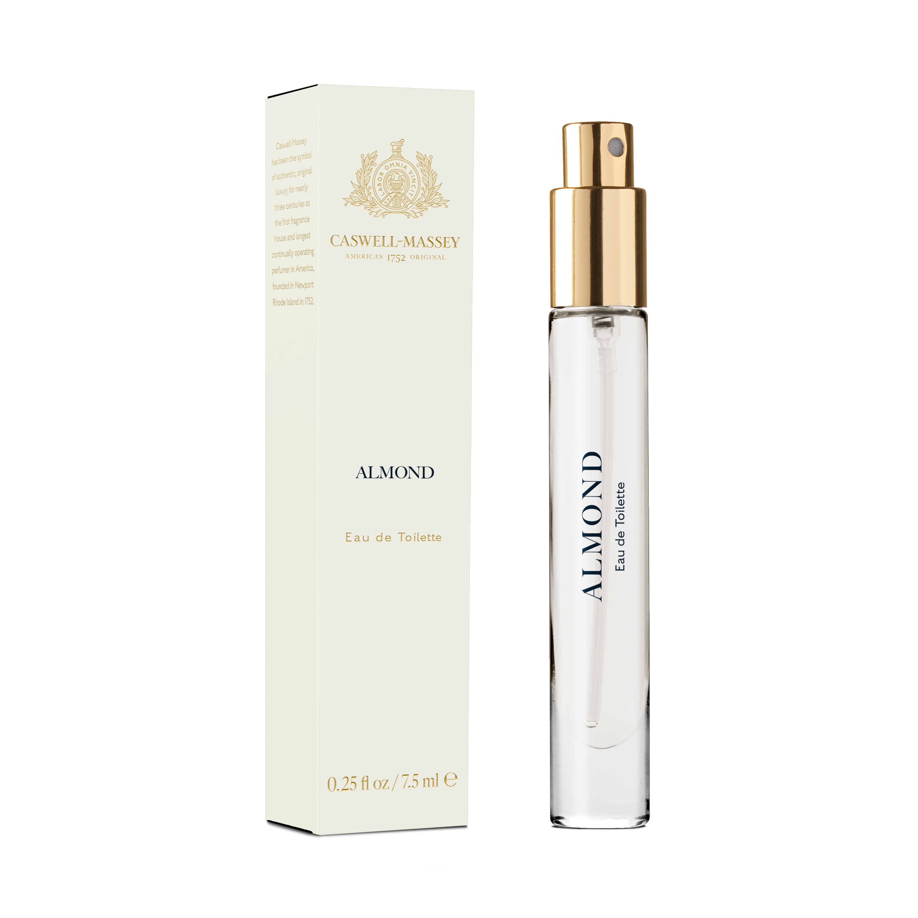 Almond Eau de Toilette Fragrance Caswell-Massey® 7.5 mL