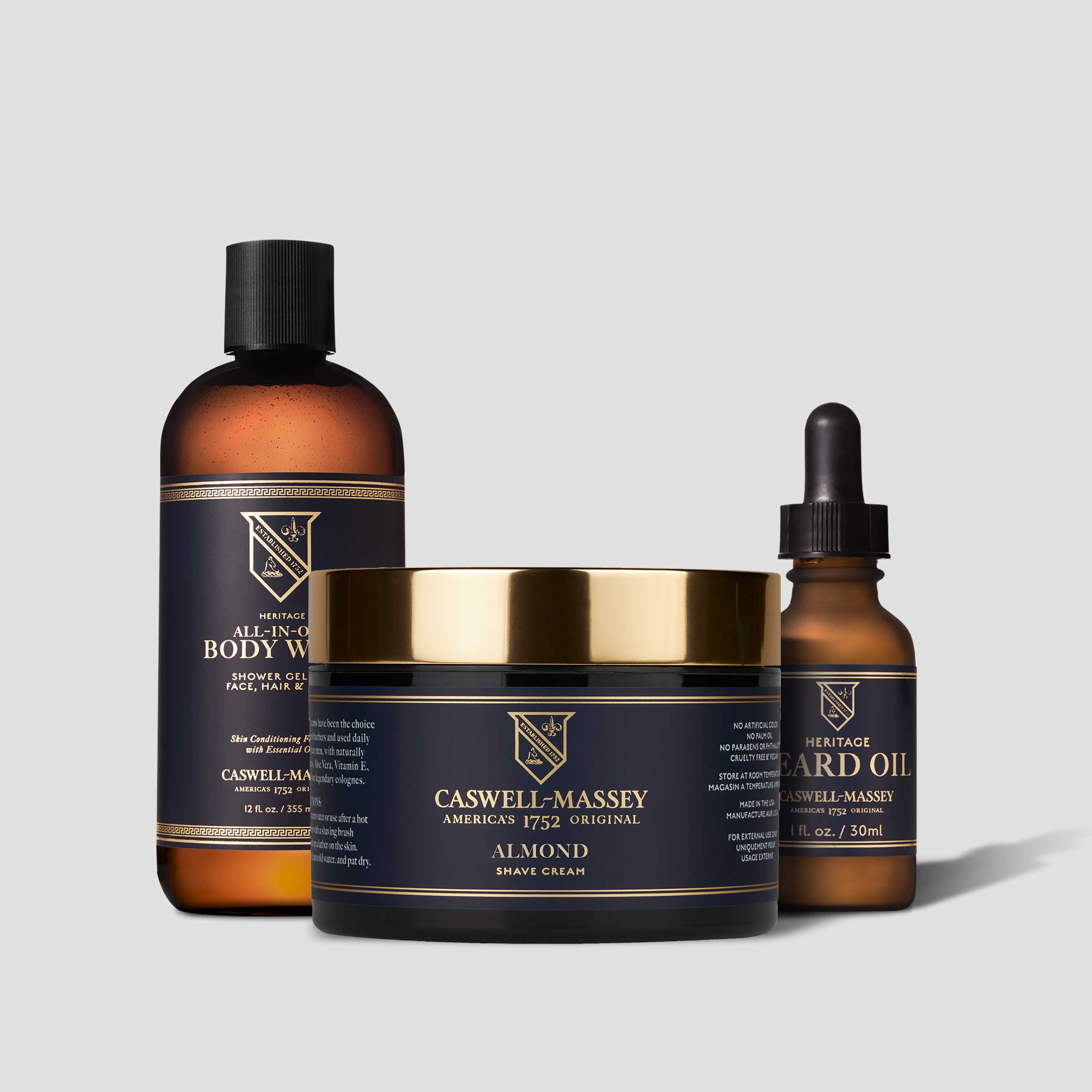 Almond Shave Cream Shave Cream Jar Caswell-Massey®