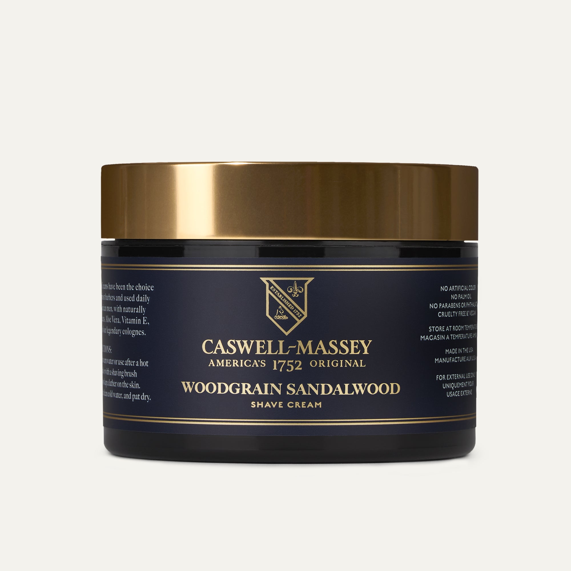 MGMモイスチャージェル 36g Woodgrain Sandalwood Shave Cream | Men's Shaving | Caswell-Massey®
