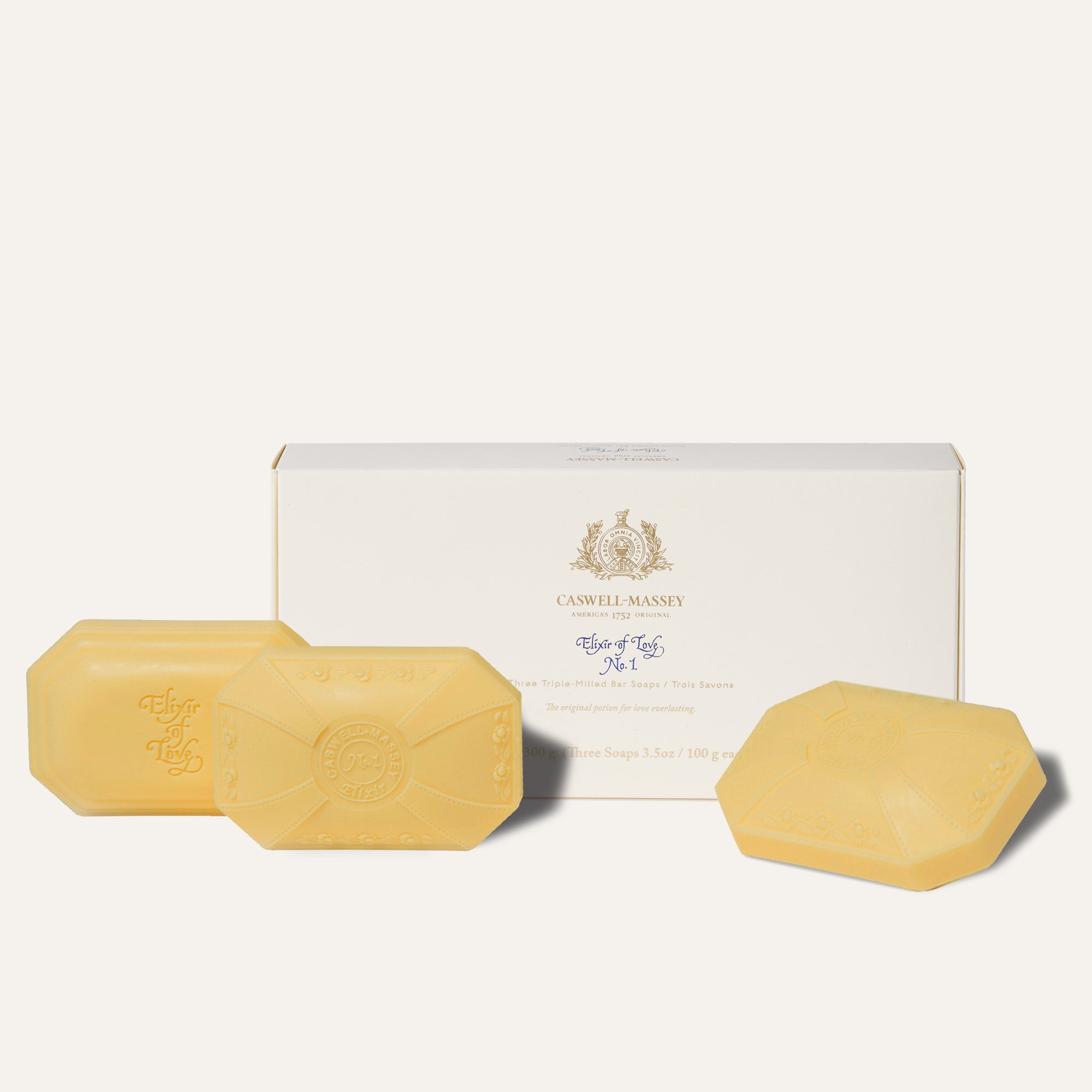 Elixir of Love Bar Soap Bar Soap Caswell-Massey® 3-Soap Set