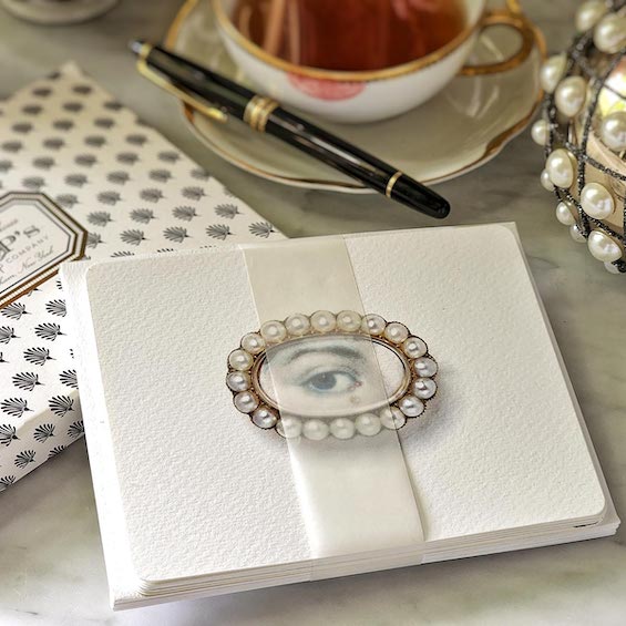 The Lover's Eye - Pearl - Pack of Note Cards