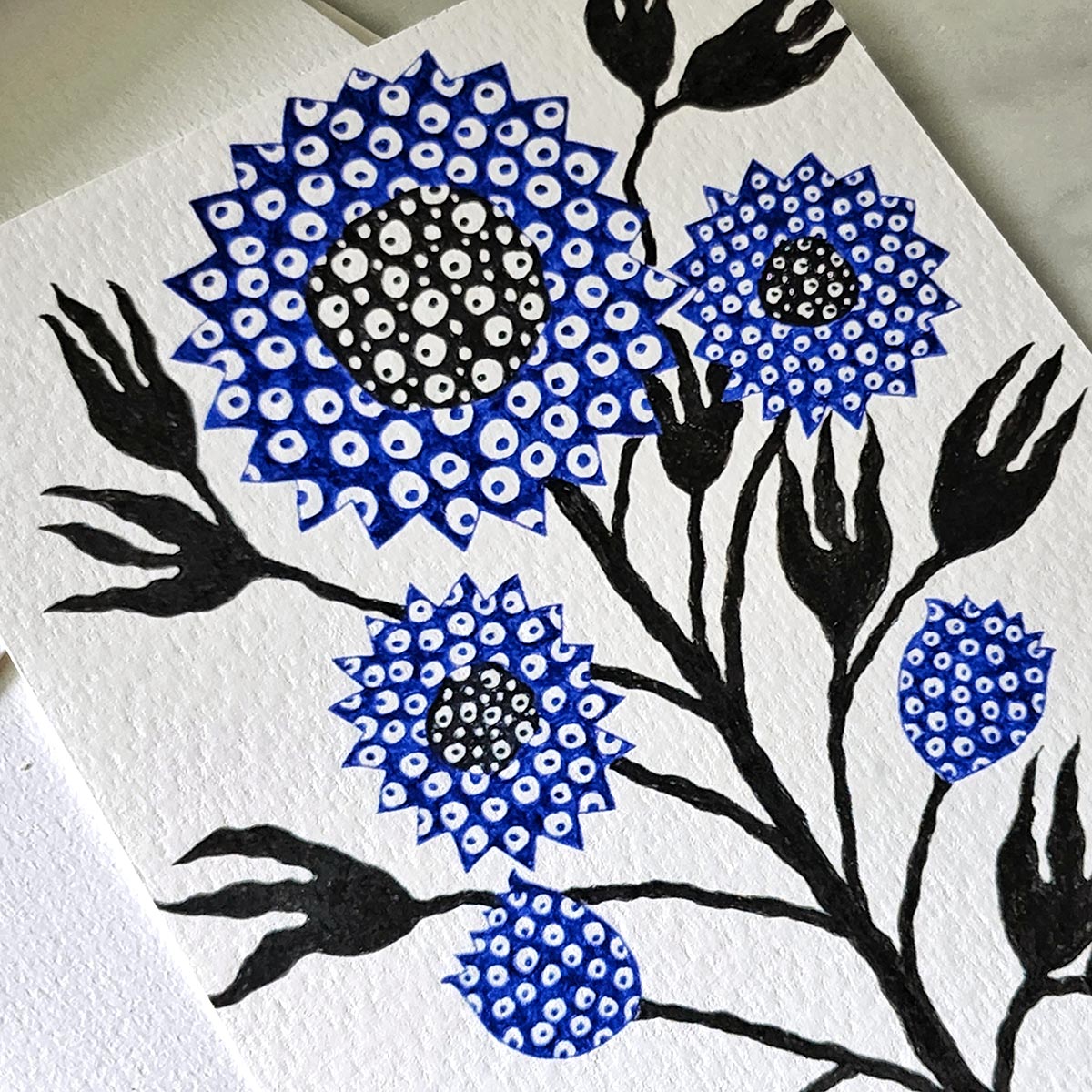 Marian McEvoy: 'Floral Fantasia' Pack of Note Cards