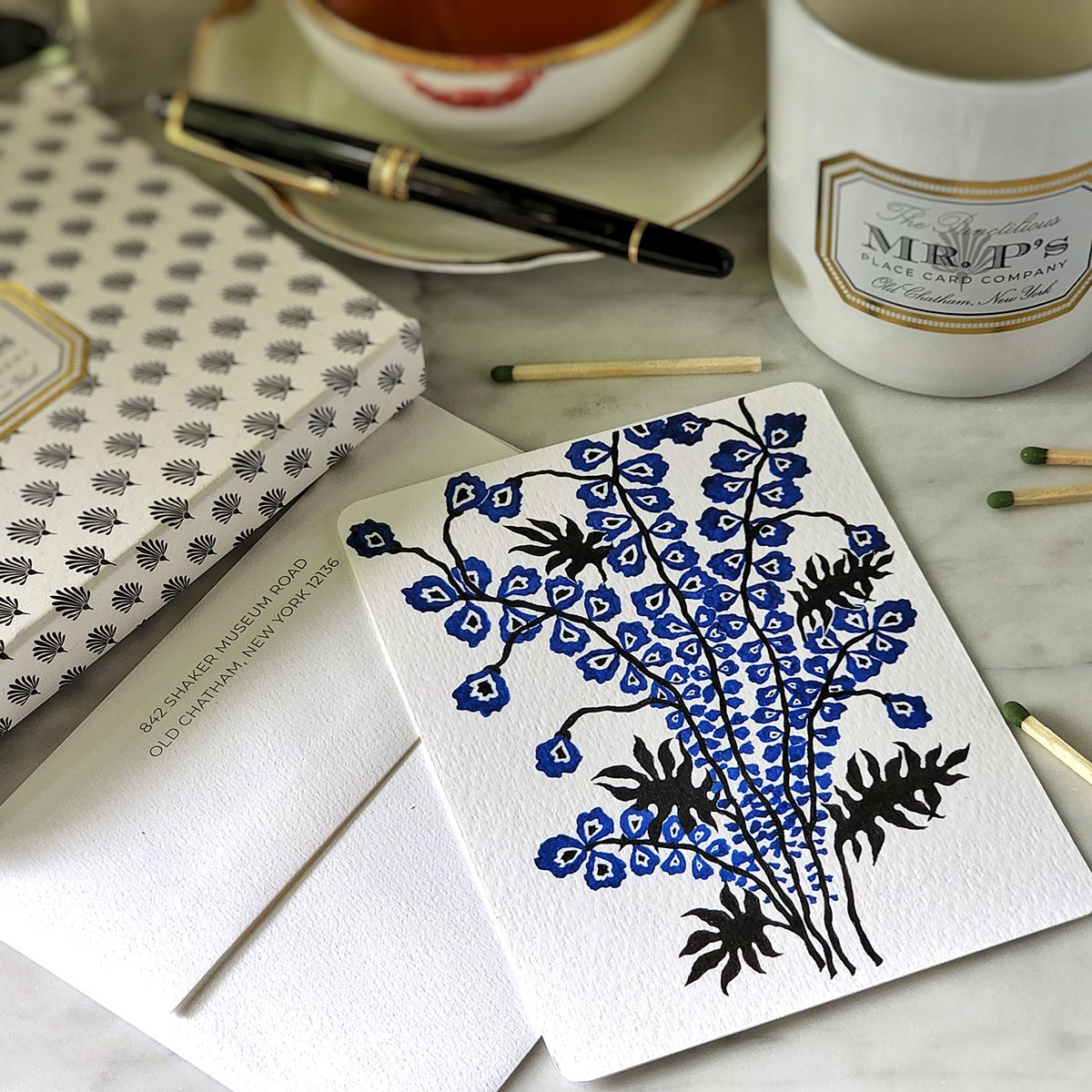 Marian McEvoy: 'Floral Fantasia' Pack of Note Cards
