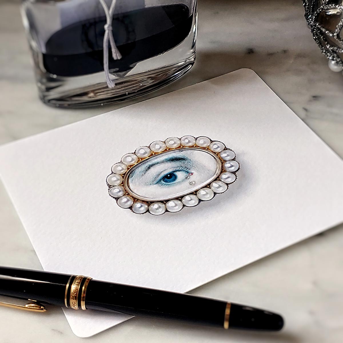 The Lover's Eye - Pearl - Pack of Note Cards