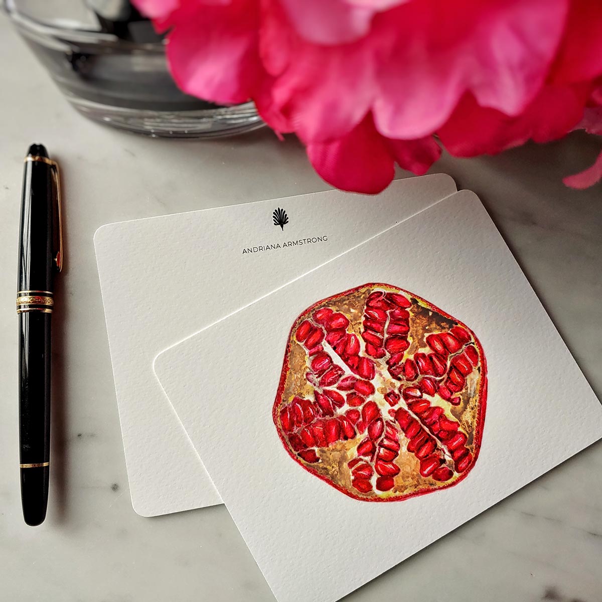 Pomegranate - Pack of Note Cards