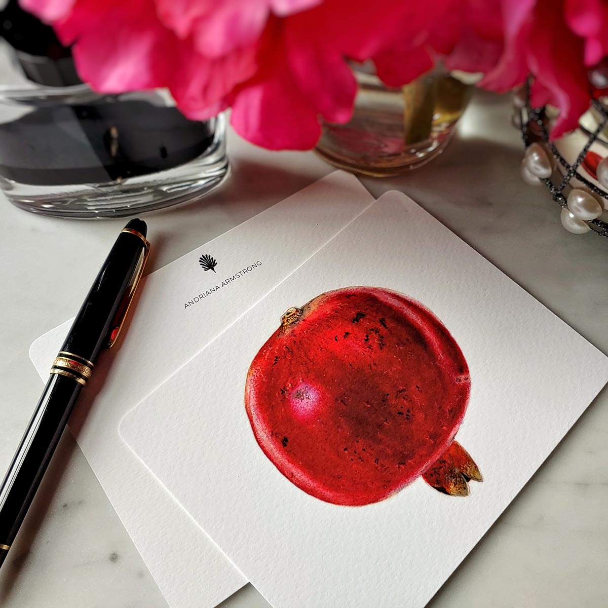 Pomegranate - Pack of Note Cards
