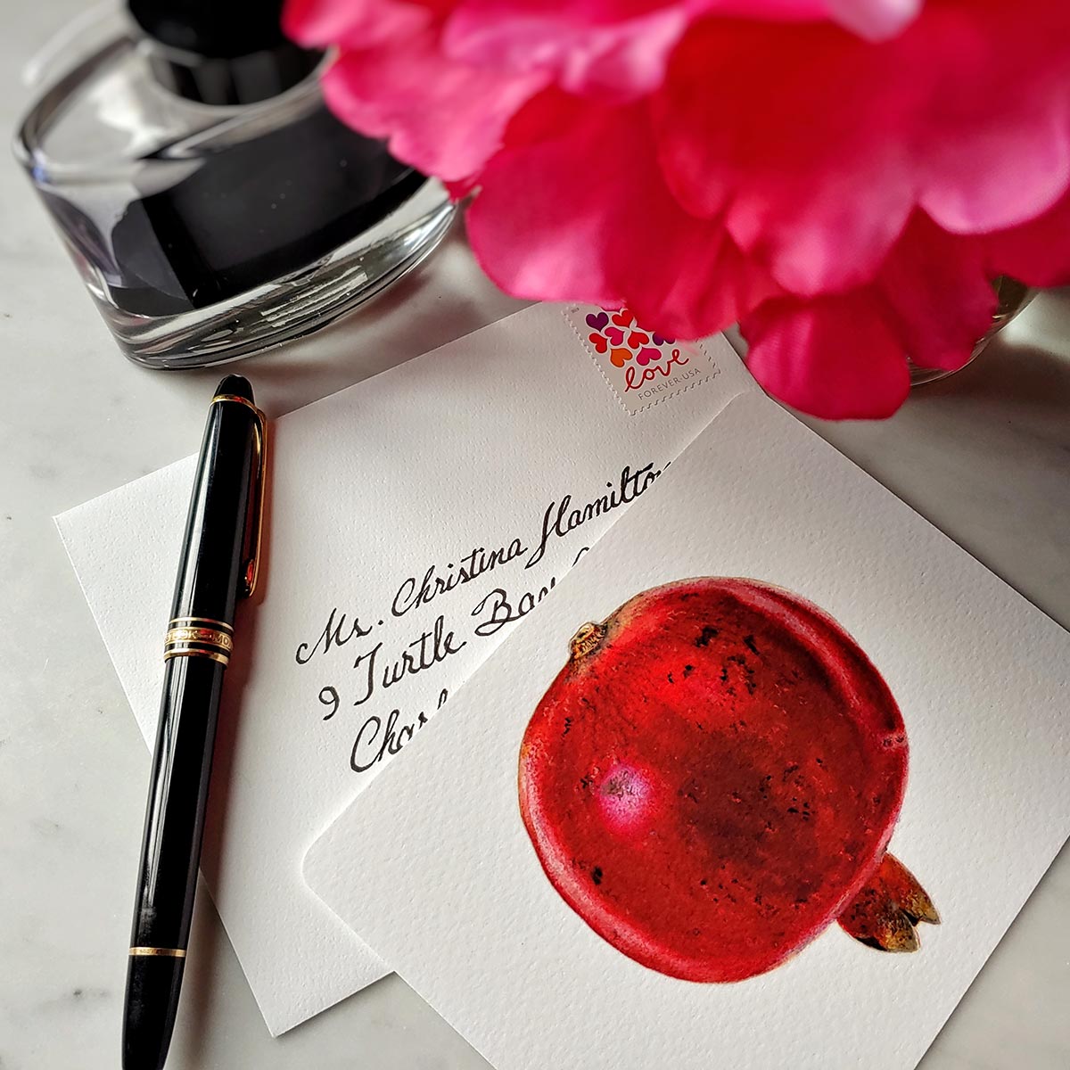 Pomegranate - Pack of Note Cards
