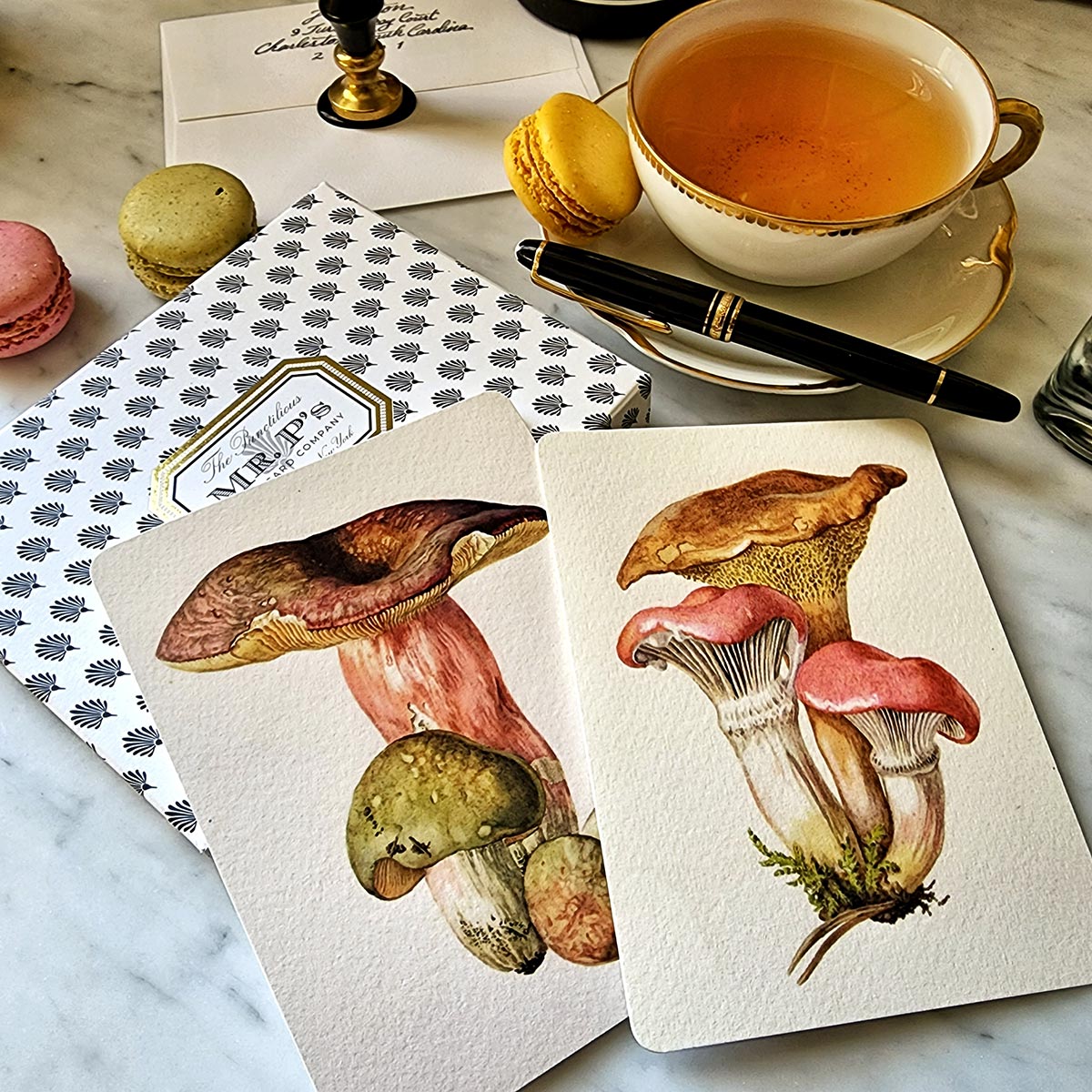 Russula Mushrooms - Pack of Note Cards