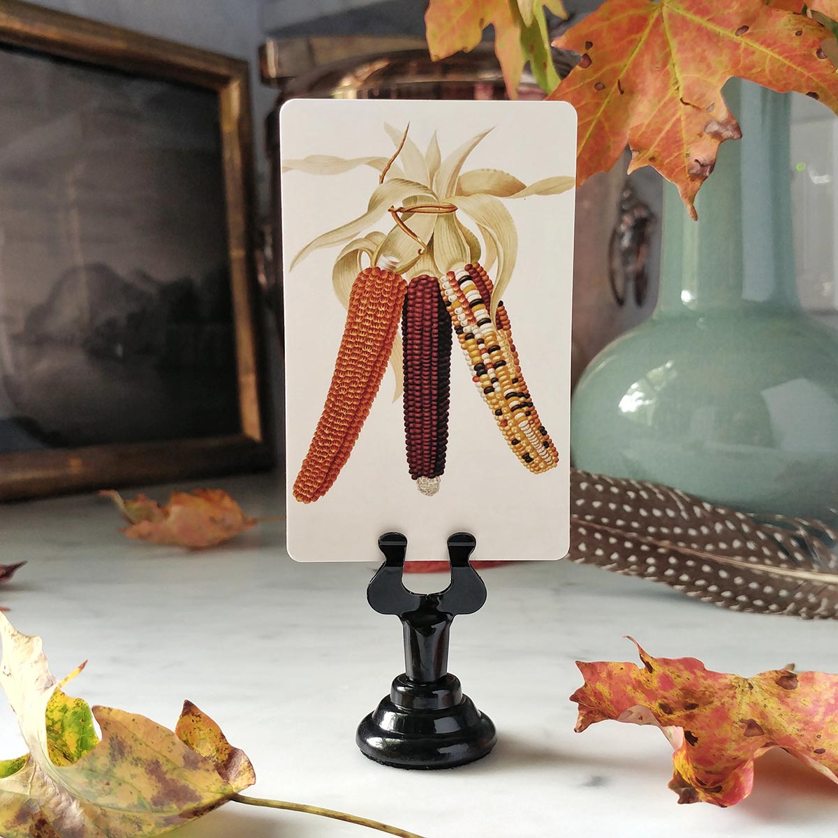 Autumn Tableau - Place Cards - Upright