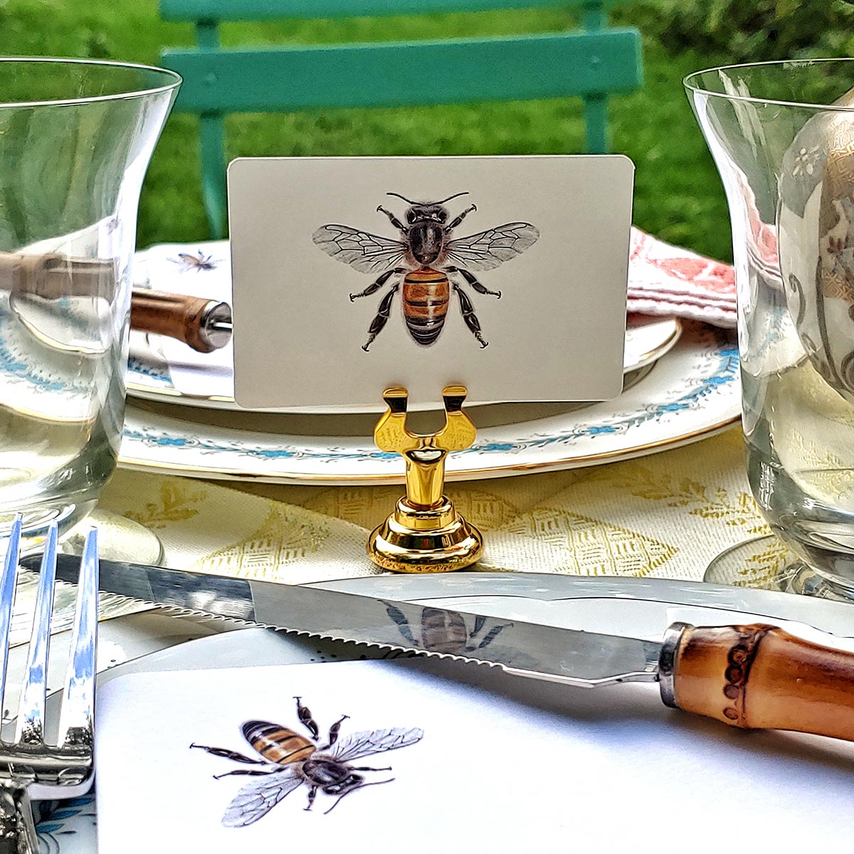 Bees - Place Cards - Upright