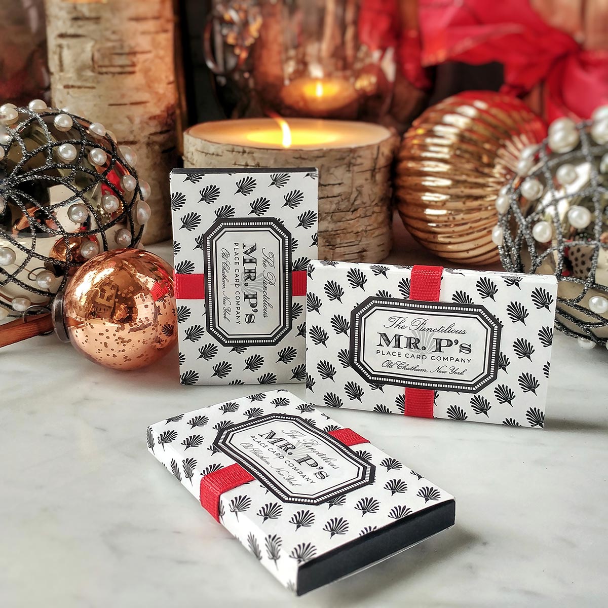Holly - Place Cards - Upright