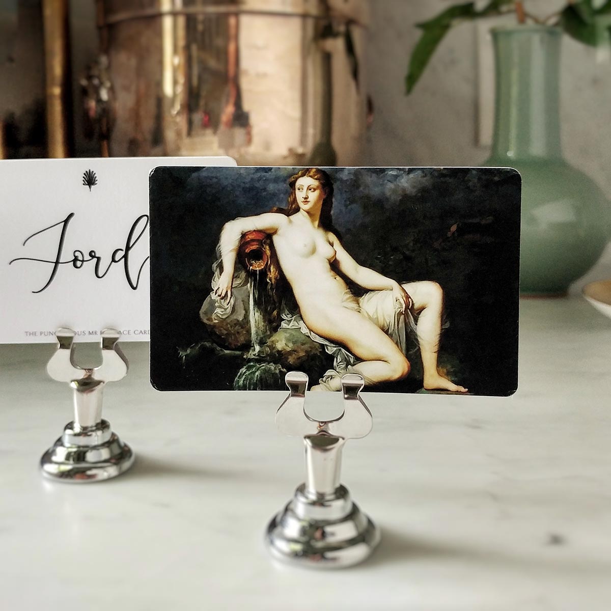 Languid Nude - Place Cards - Upright