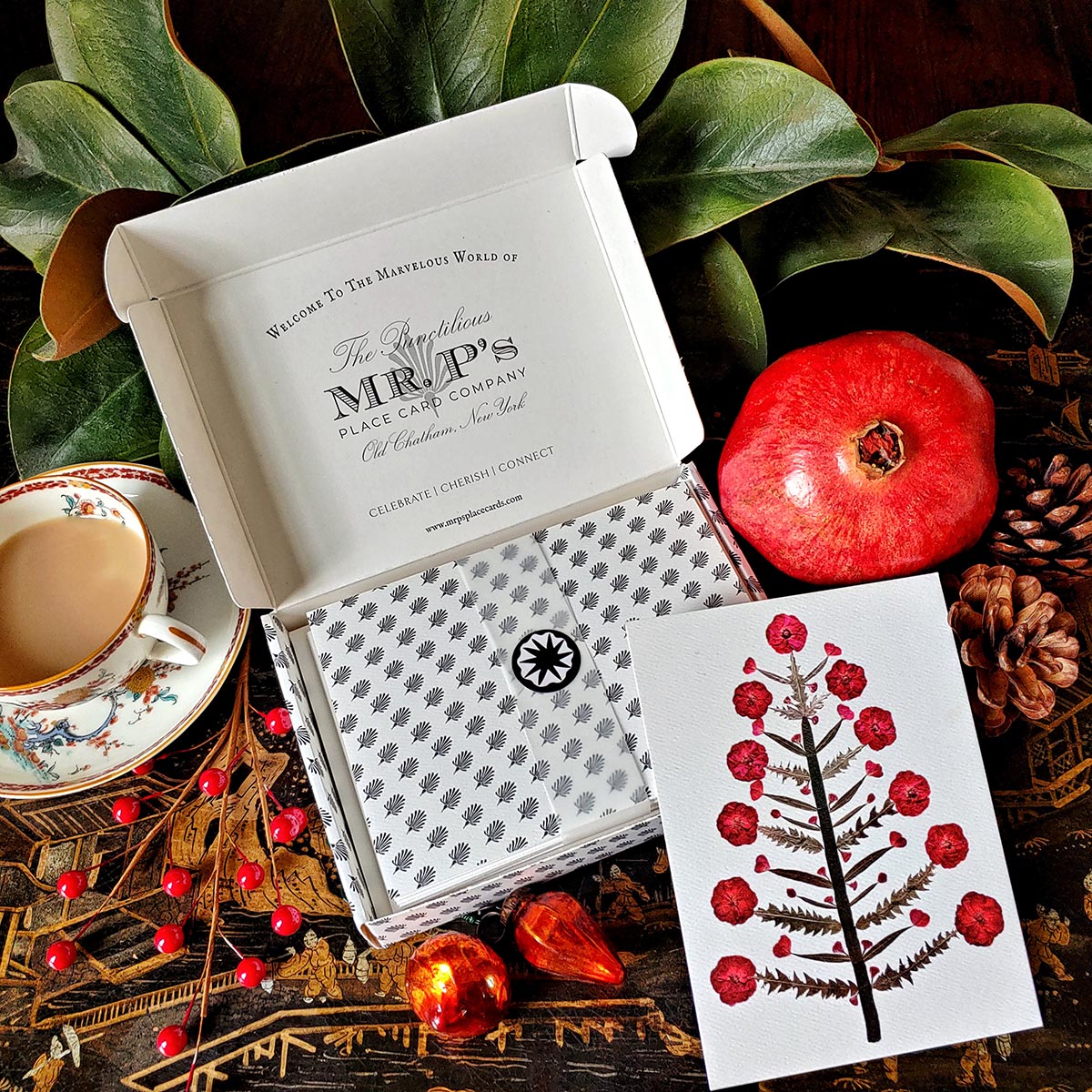 Marian McEvoy: 'Tannenbaum' Holiday Note Card Set