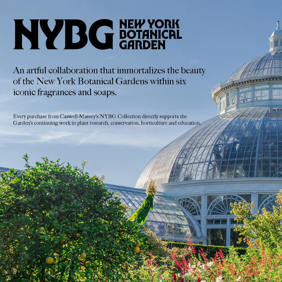 NYBG and Caswell-Massey Partnership