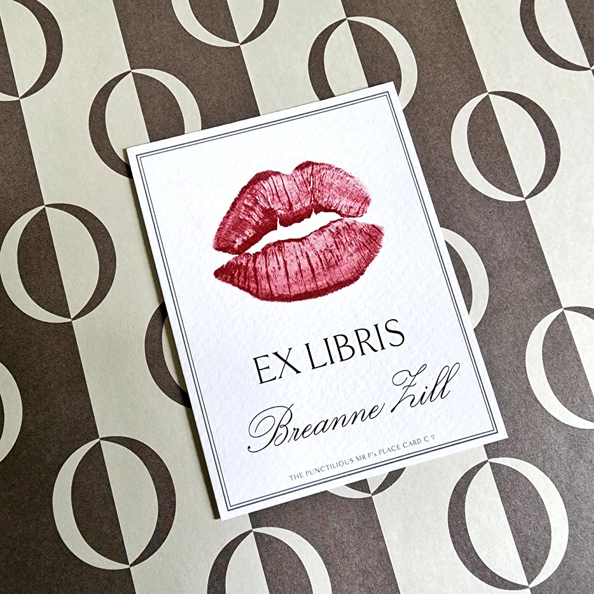 Kisses - Bookplate
