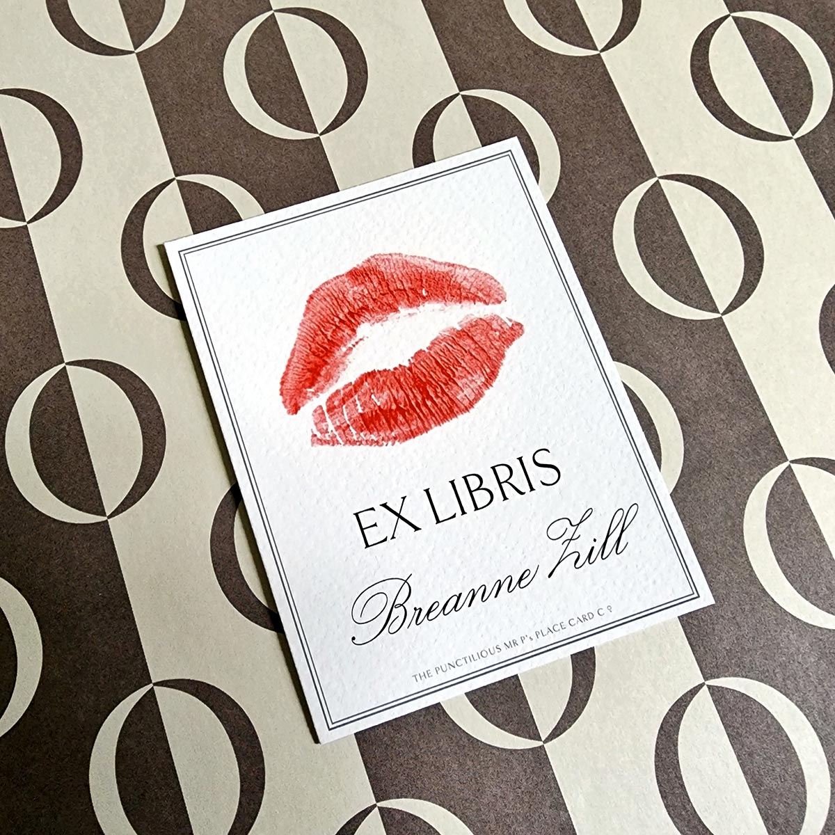 Kisses - Bookplate