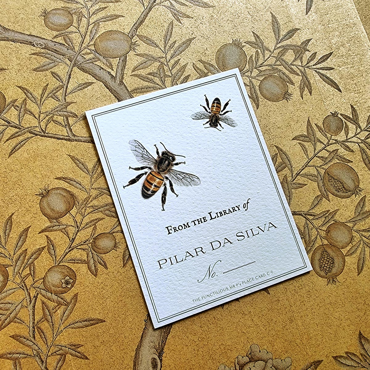 Bees - Bookplate