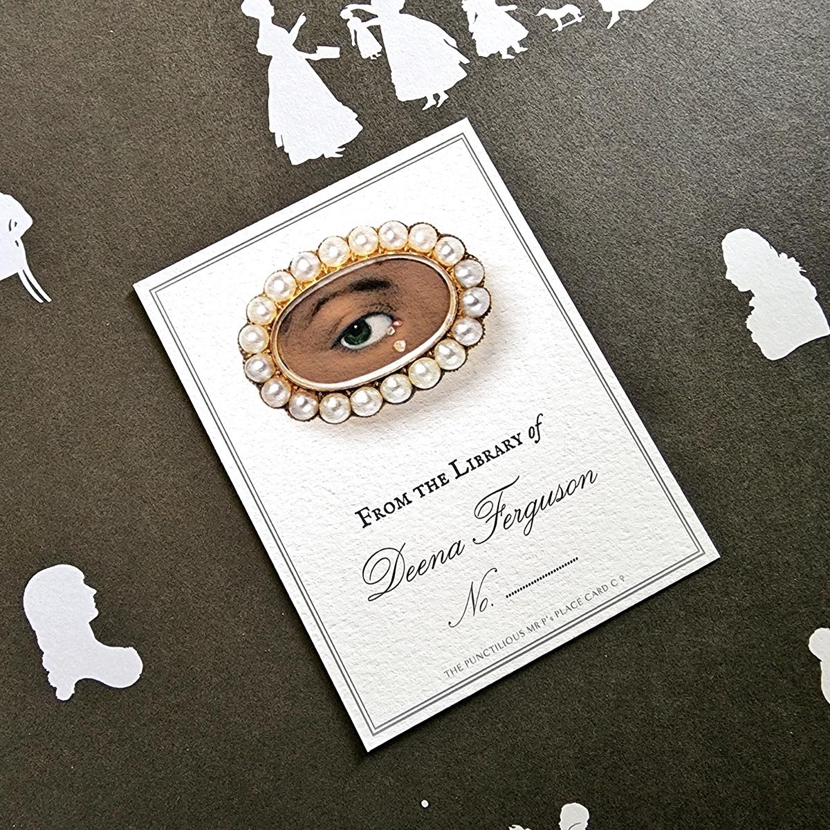 The Lover's Eye Noir - Bookplate