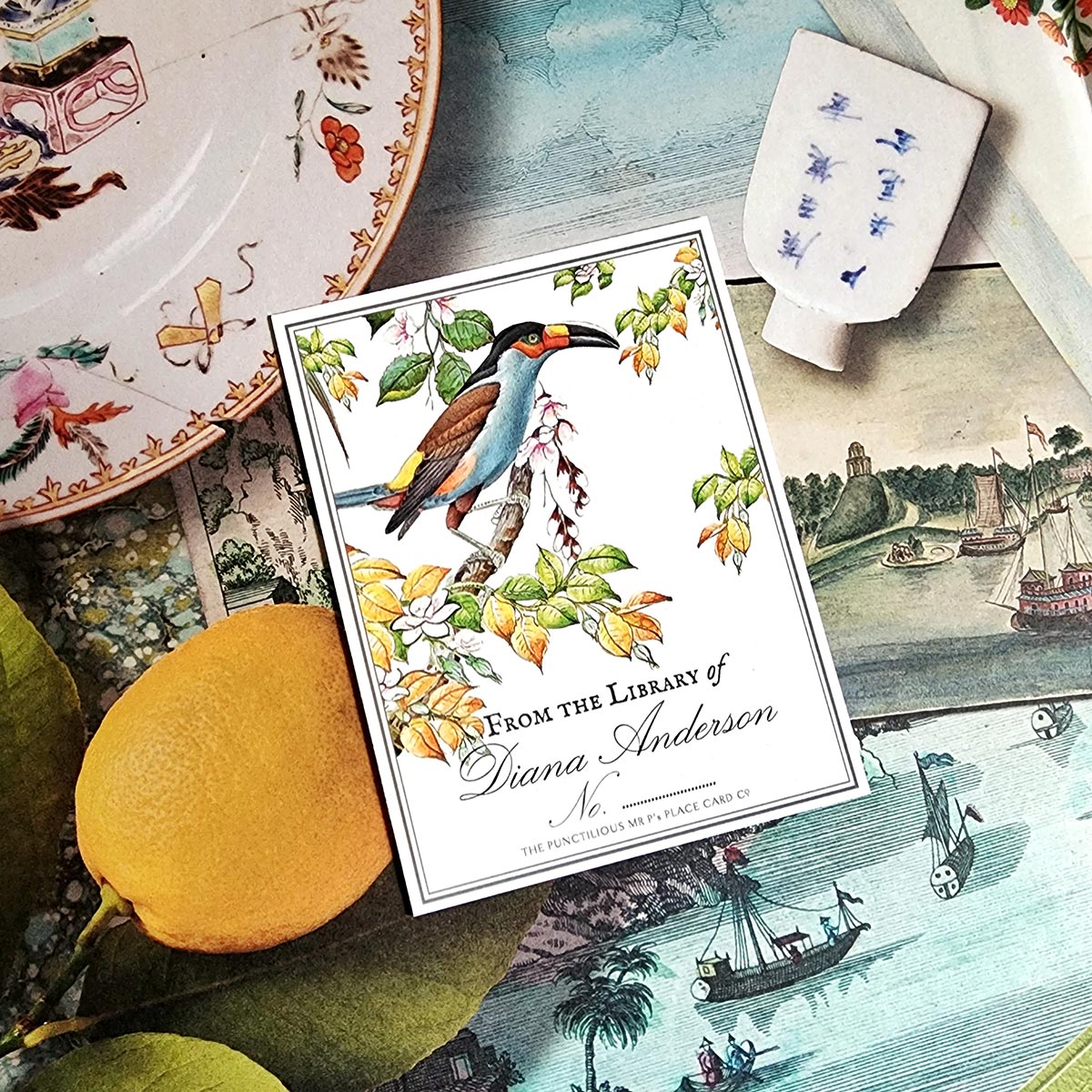 Birds of India - Bookplate