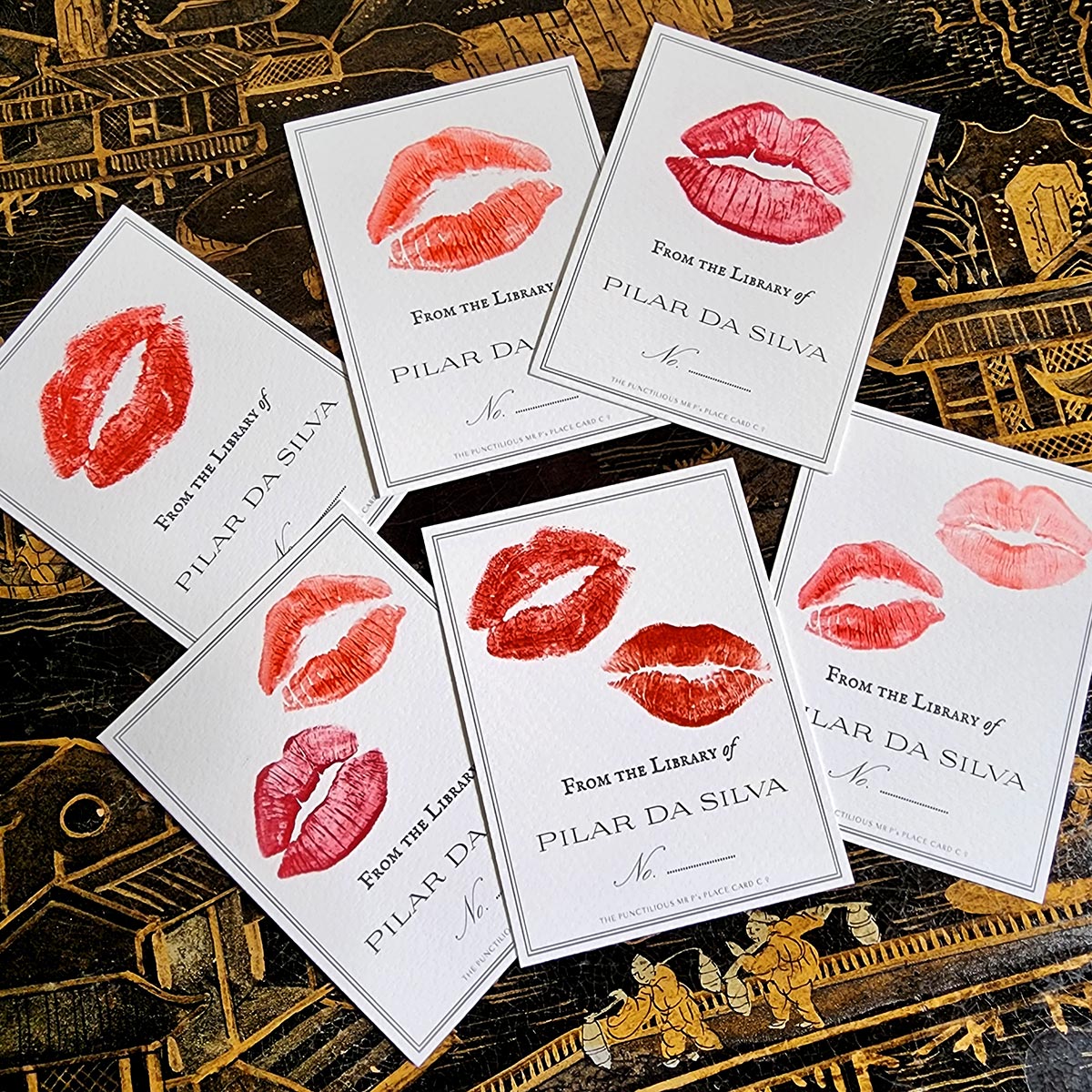 Kisses - Bookplate