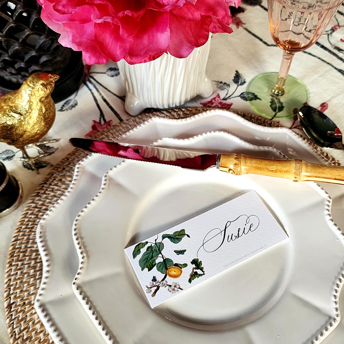 Signs of Spring - Place Cards - Laydown