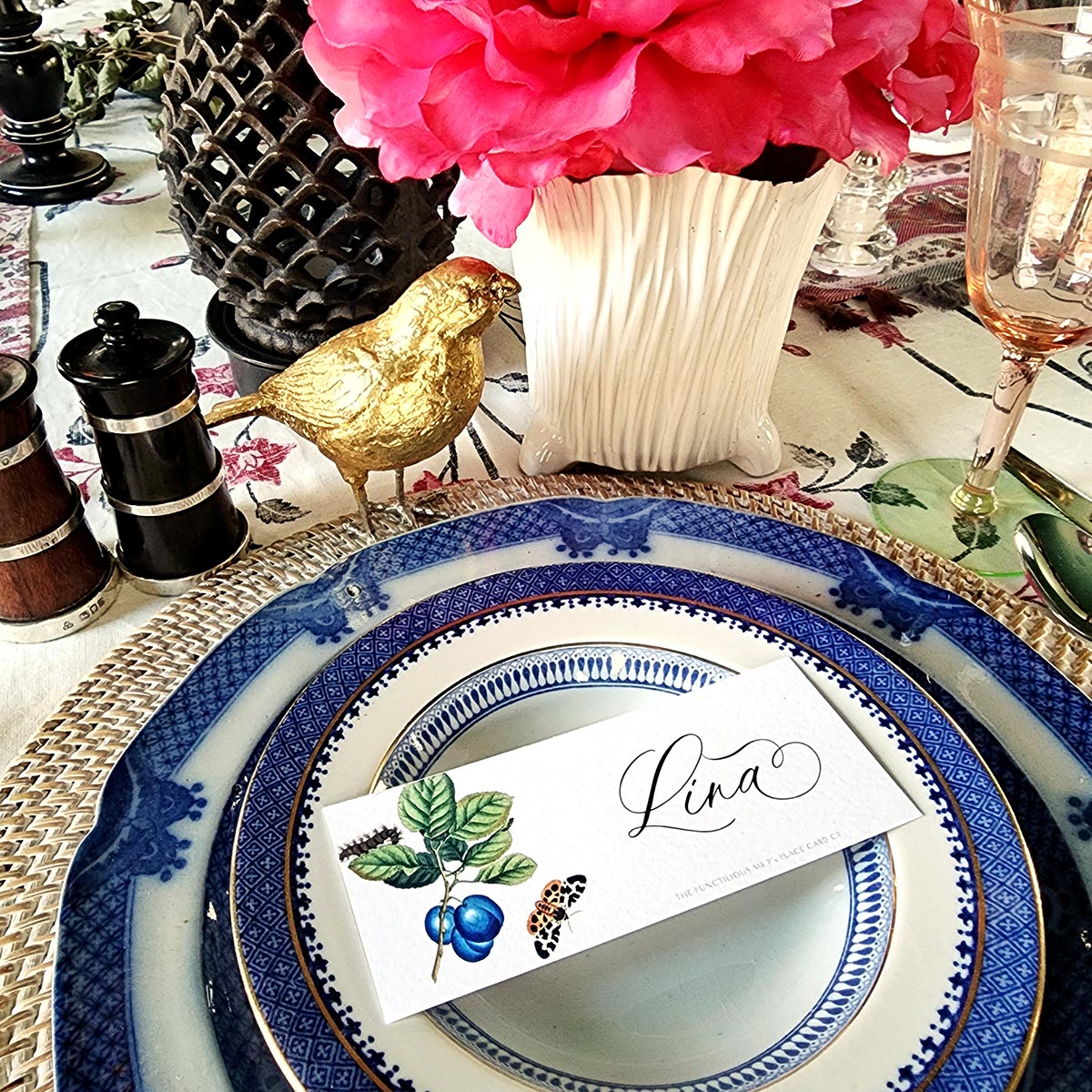Signs of Spring - Place Cards - Laydown