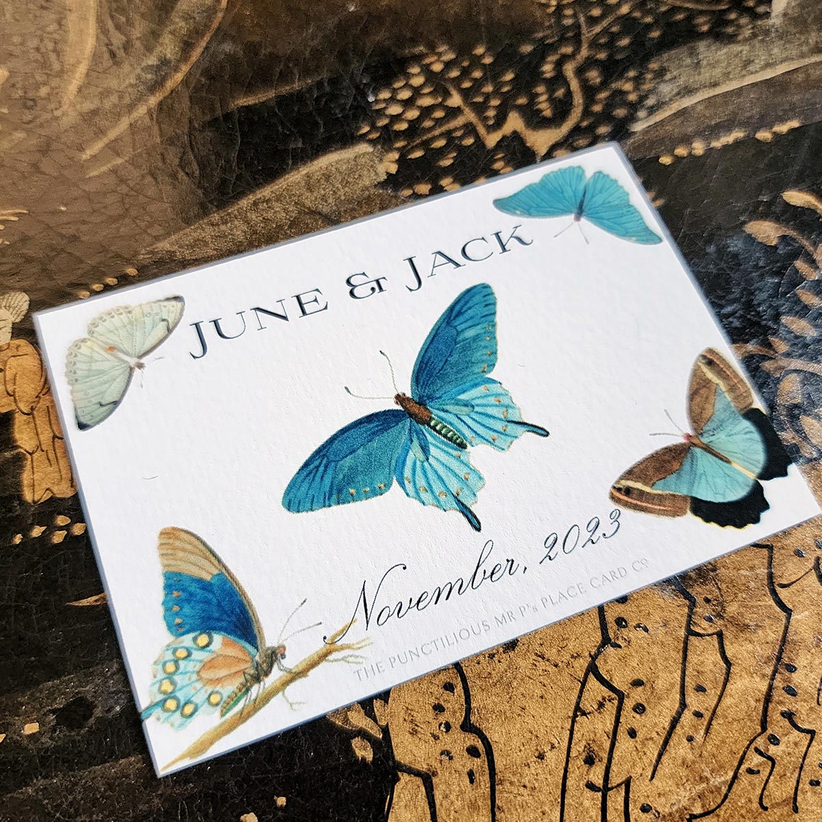 Blue Butterflies - Gift Notes