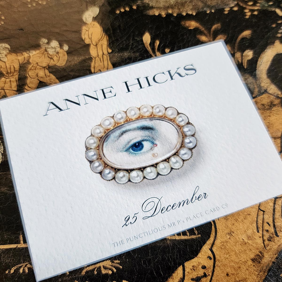 The Lover's Eye- Pearl- Custom Gift Notes