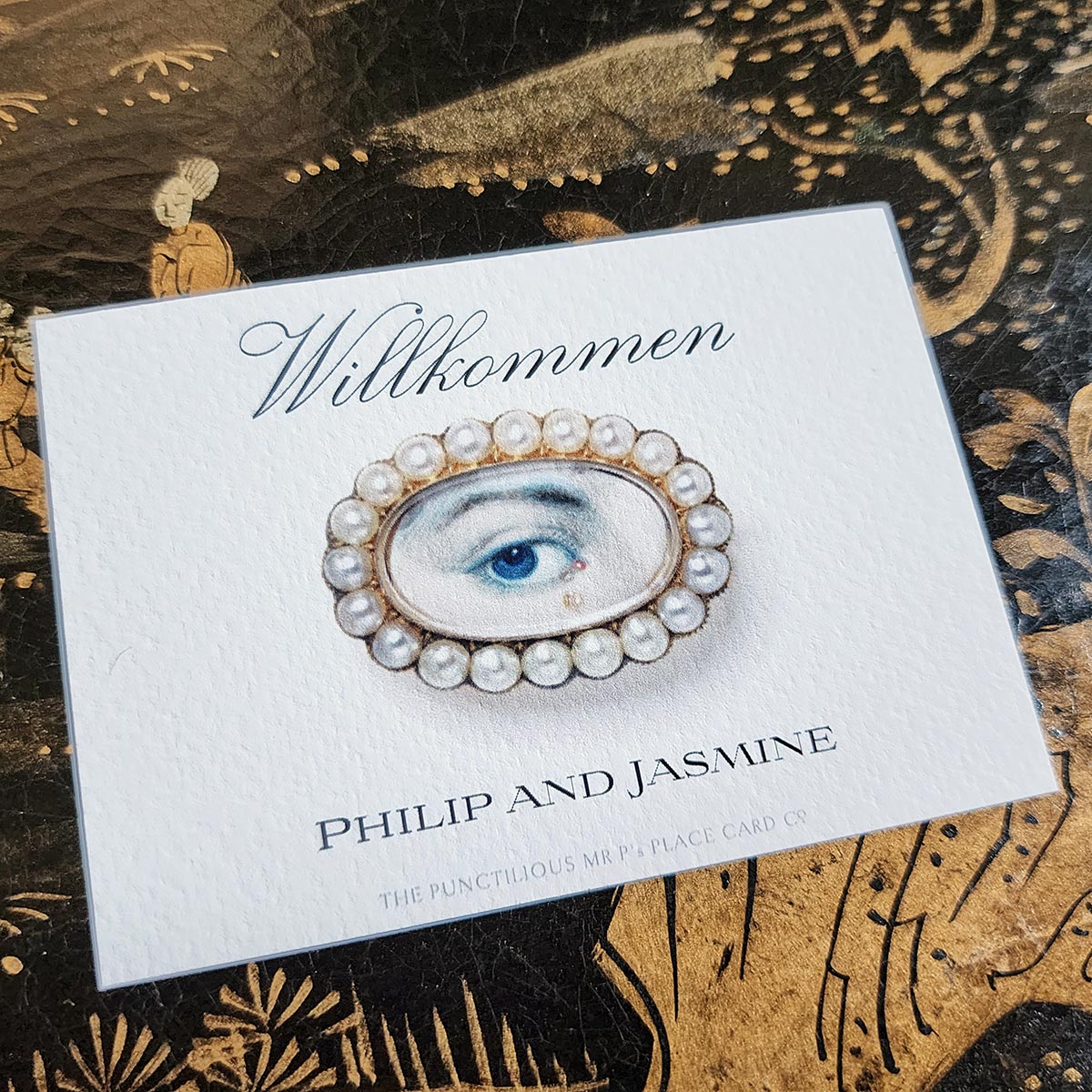 The Lover's Eye- Pearl- Custom Gift Notes