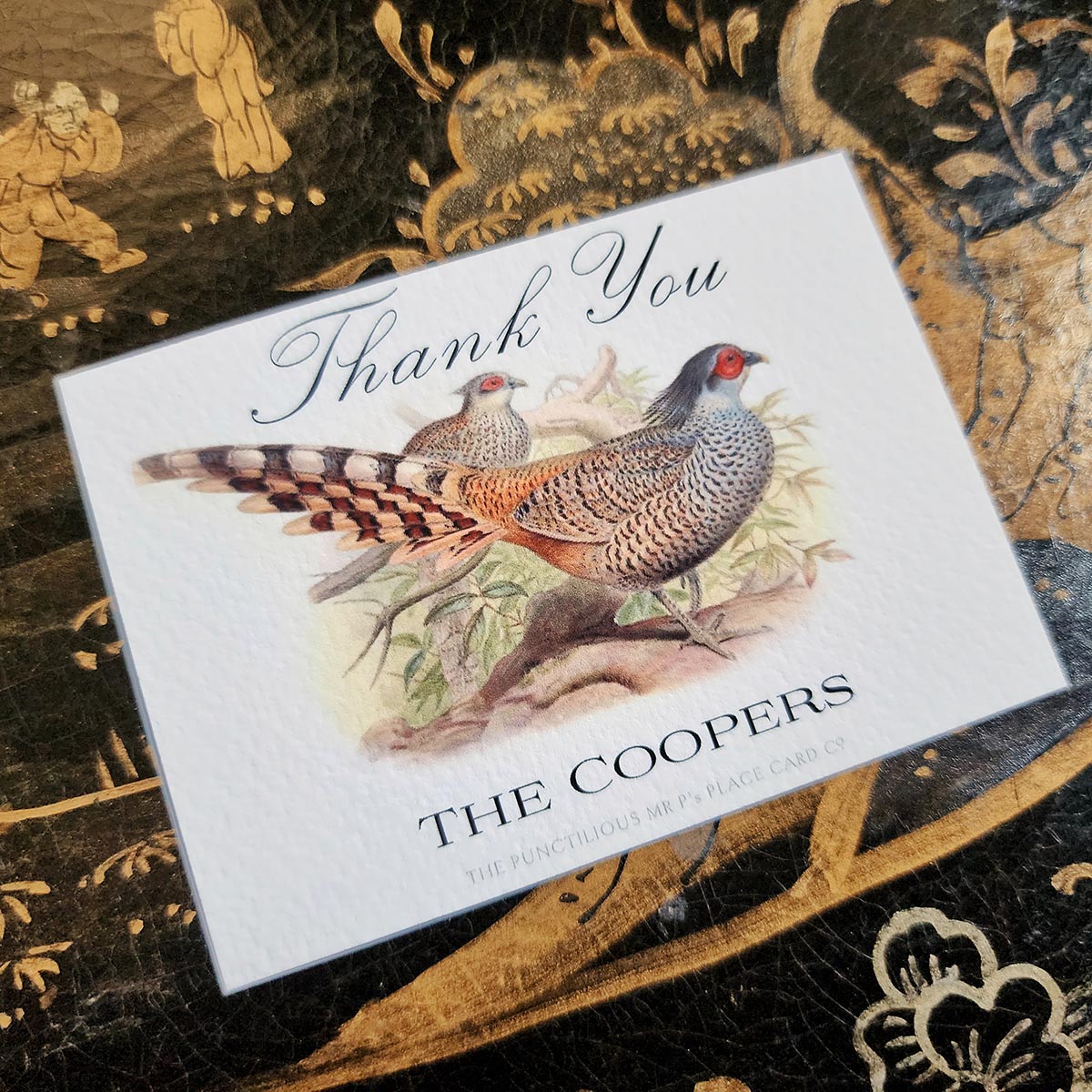 Pheasantry - Gift Notes
