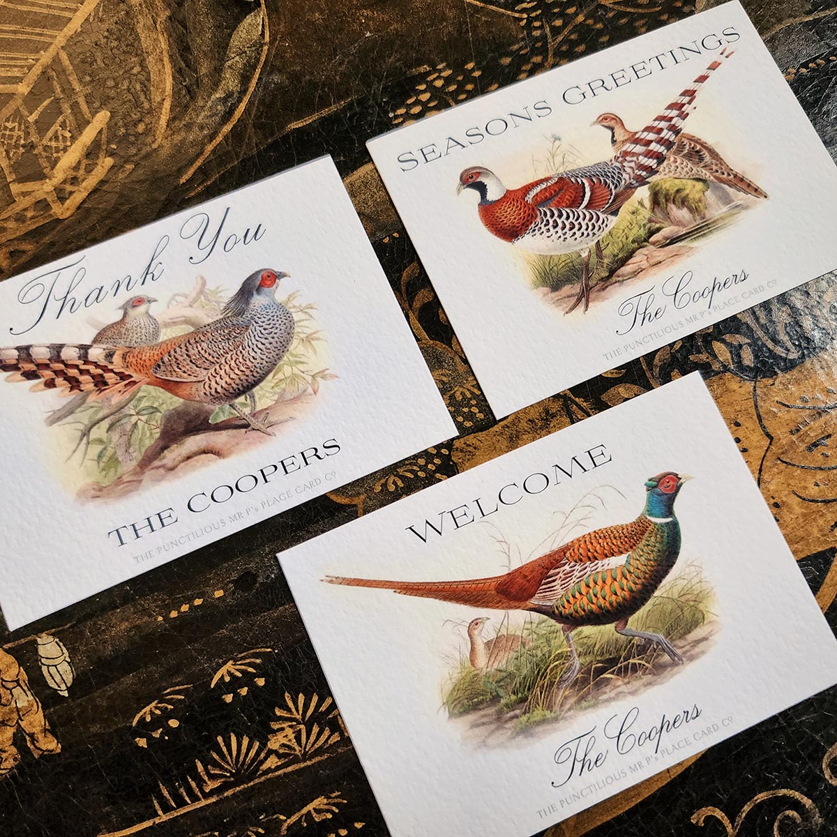 Pheasantry - Gift Notes