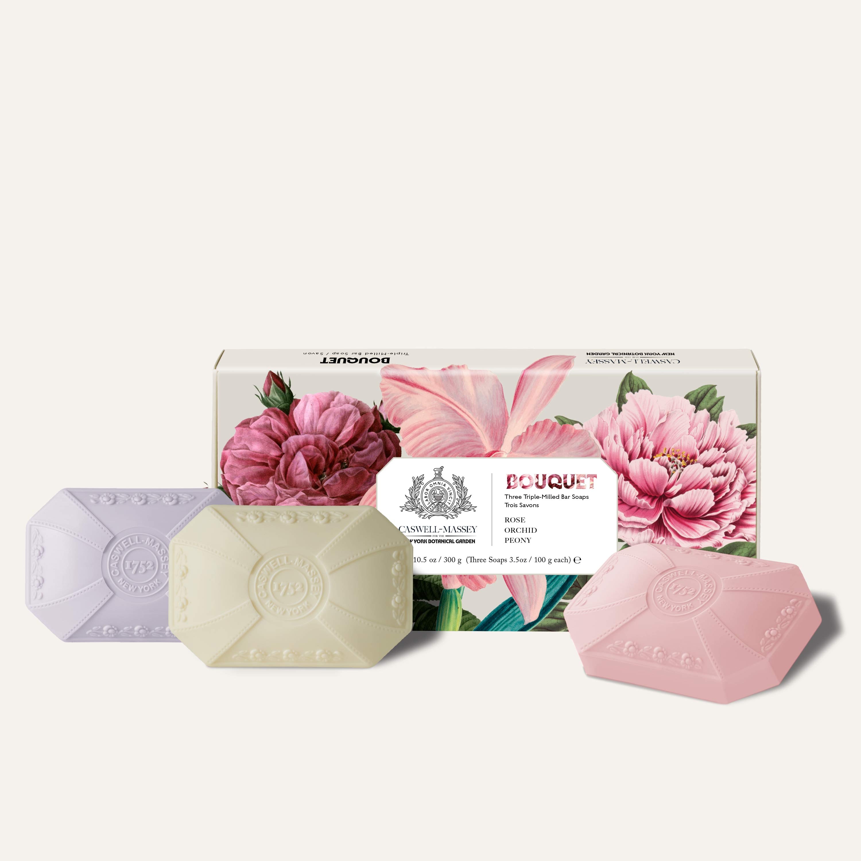 Bouquet Soap of Florals Soap Set | Luxury Bar Soap | Caswell-Massey®