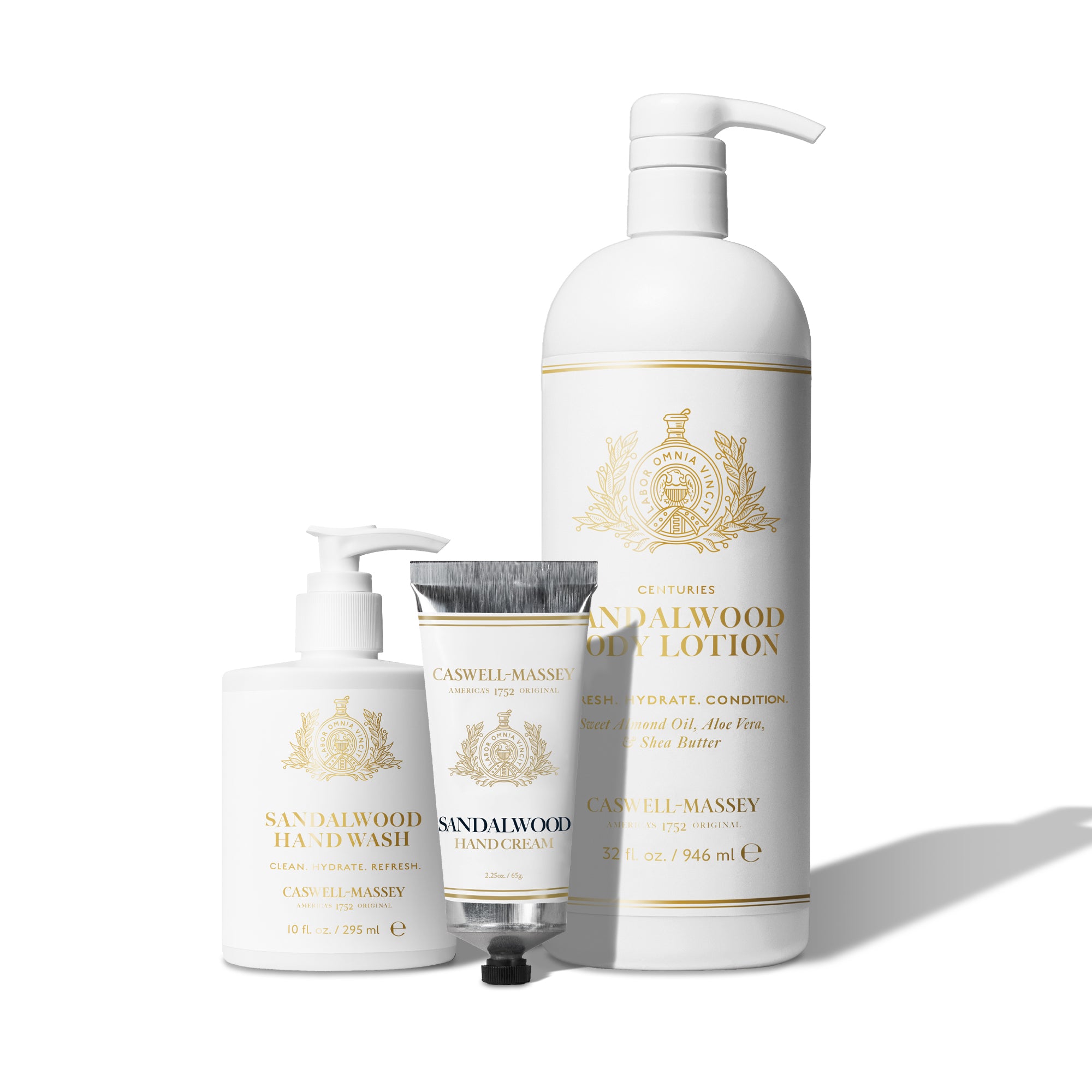 Caswell-Massey Sandalwood Body Care Regimen