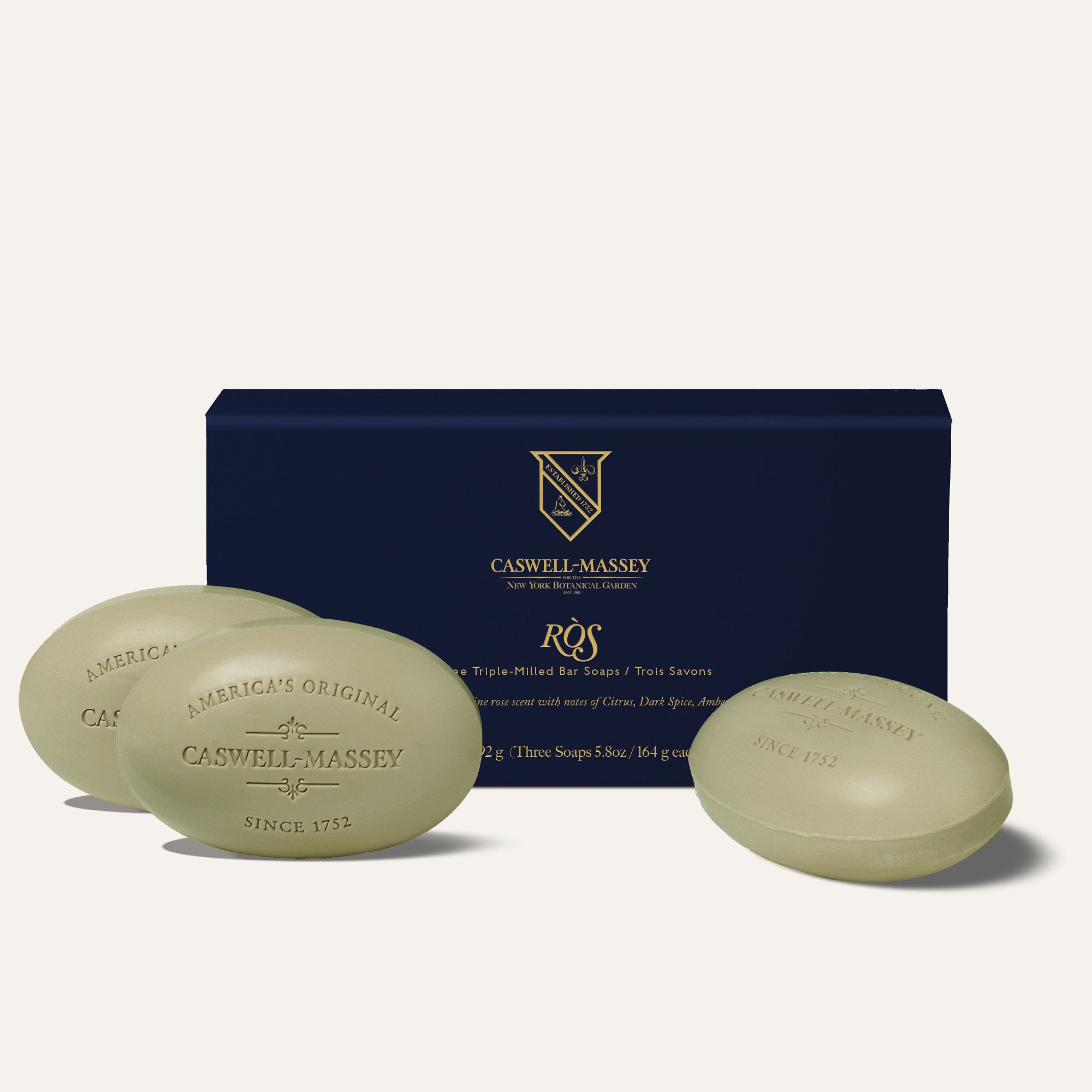 RÒS Bar Soap Bar Soap Caswell-Massey® 3-Soap Set  