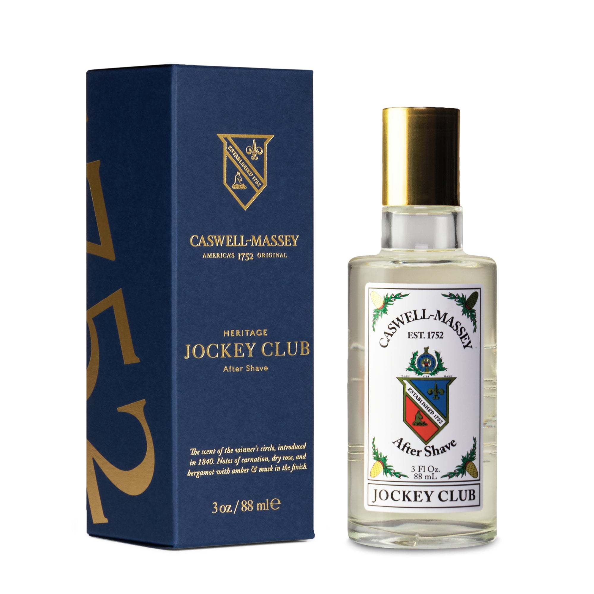 Caswell-Massey® Gold Cap Jockey Club | After Shave
