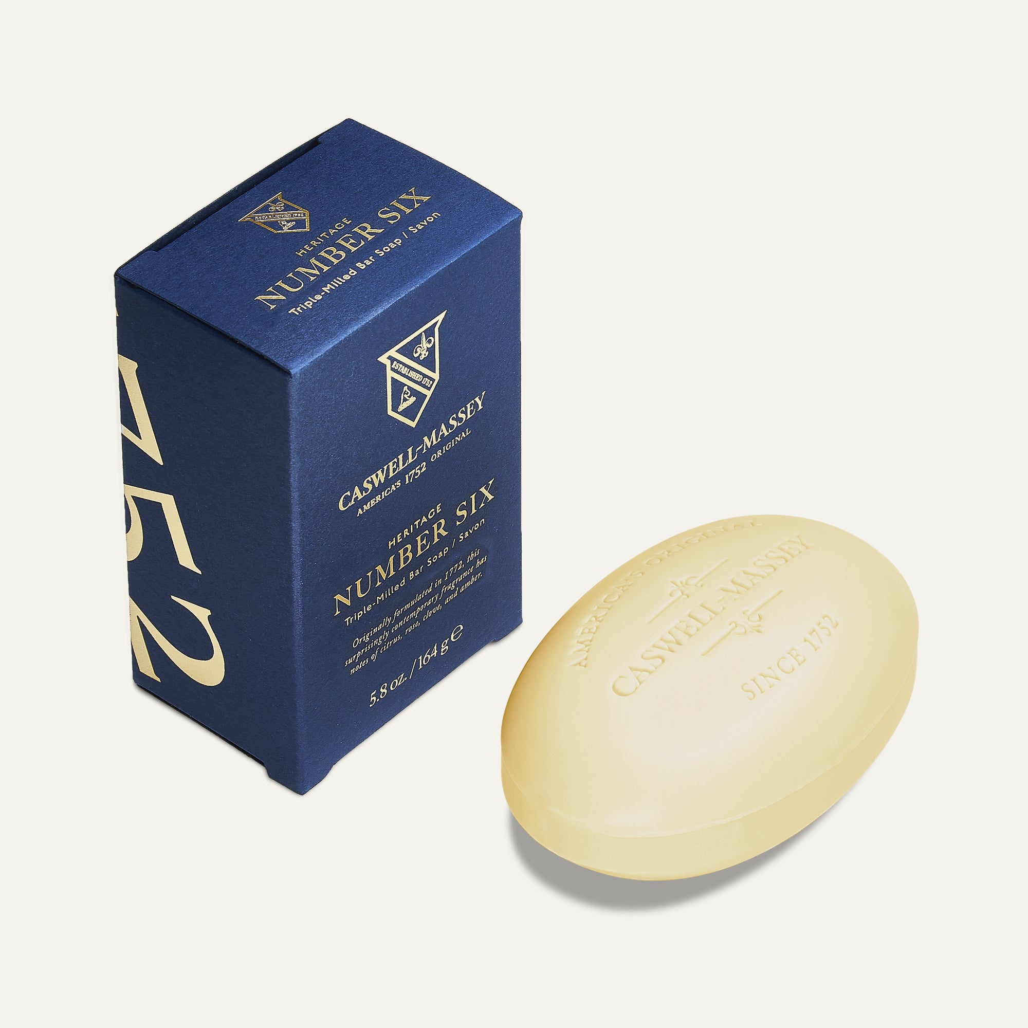 Number Six Bar Soap | Luxury Bar Soap | Caswell-Massey®