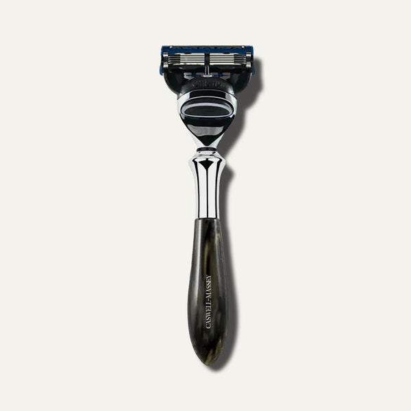 Black Marble Razor Handle
