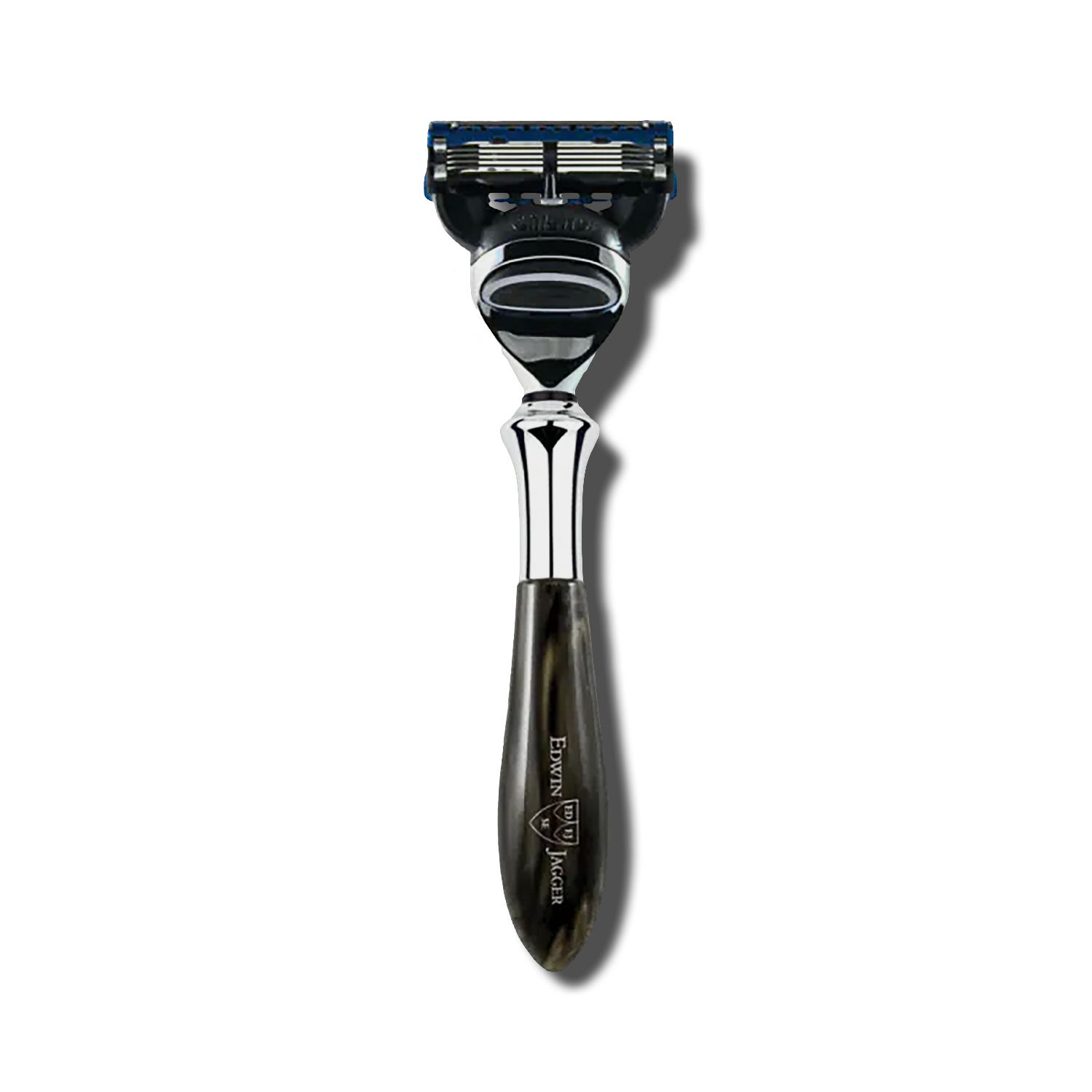 Edwin Jagger Plaza Black Marble Razor Handle, Gillette Fusion ProGlide Razor