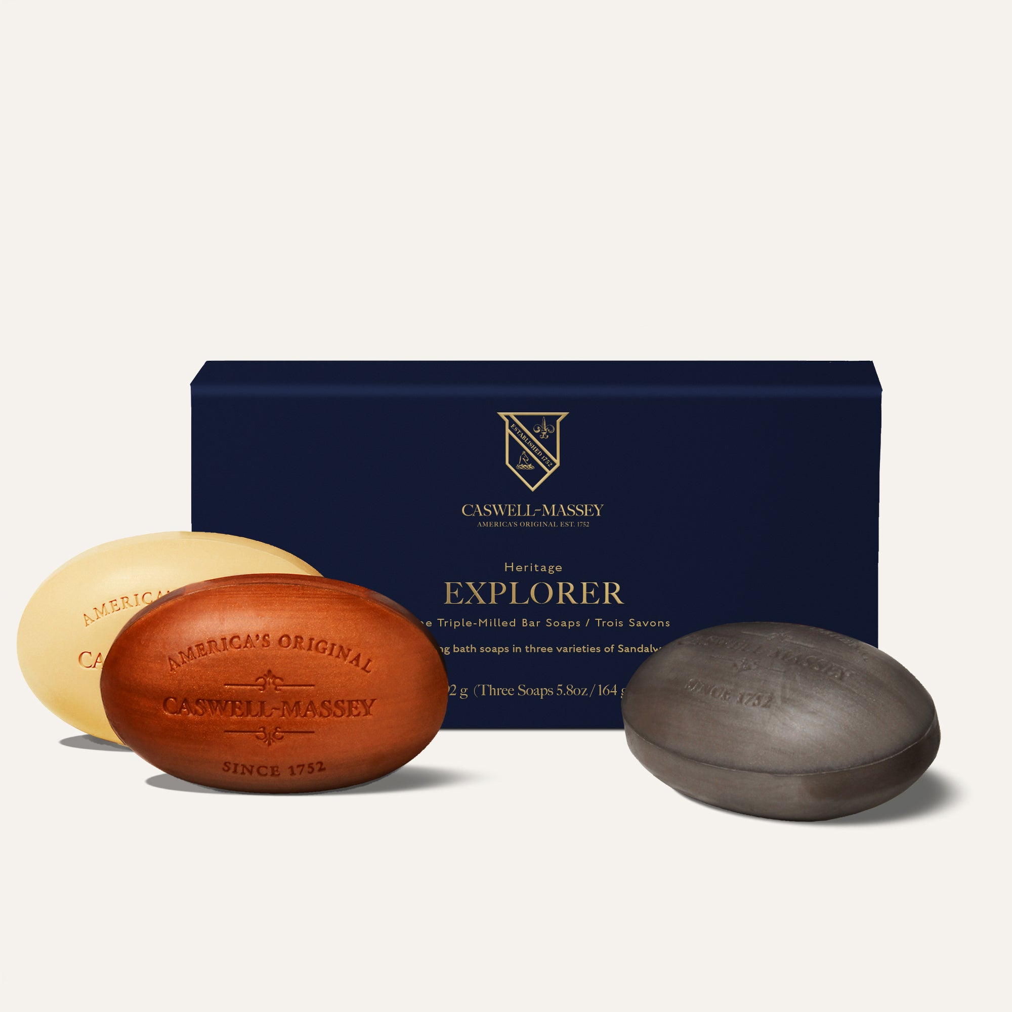 Sandalwood Explorer Soap Set Bar Soap Caswell-Massey®   