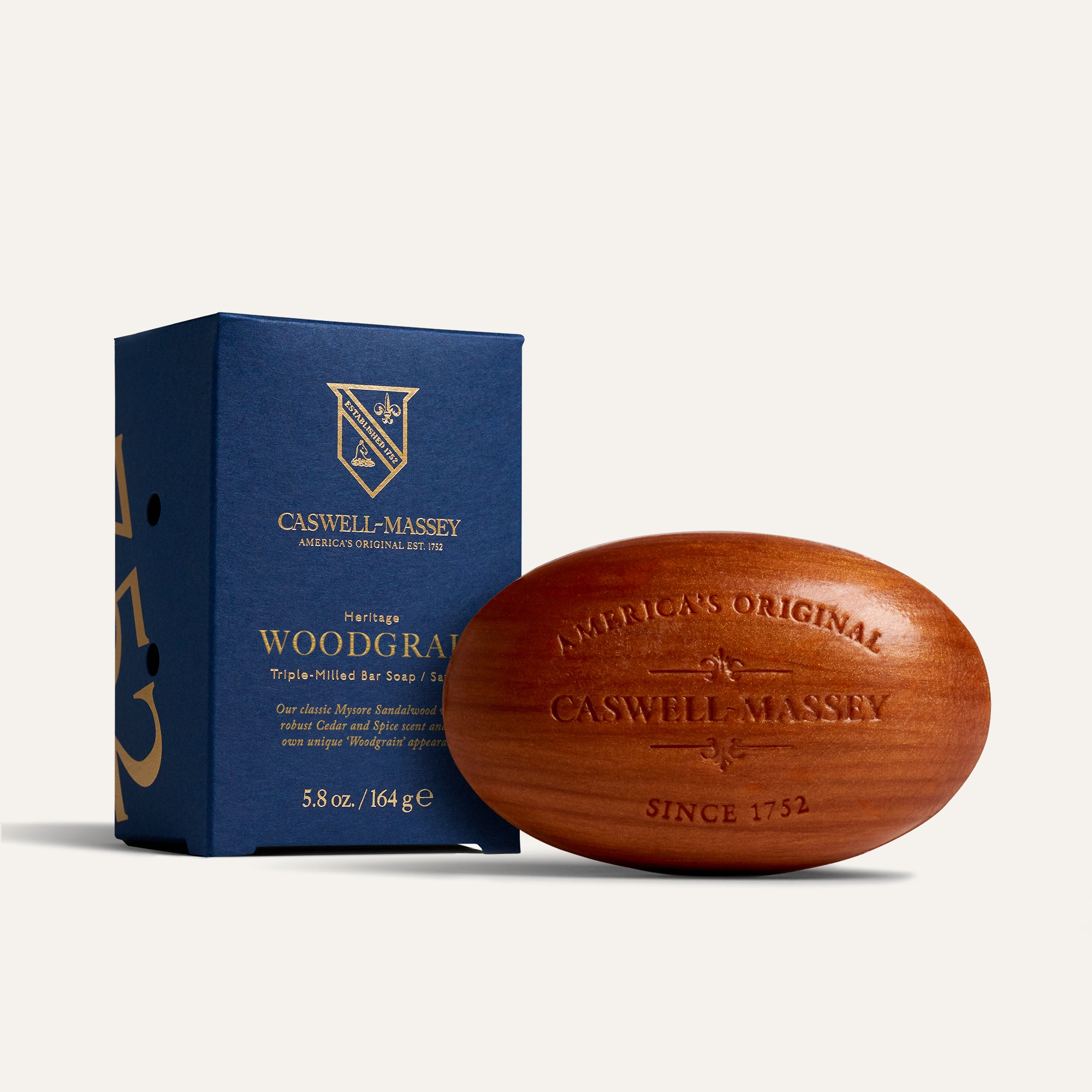 Woodgrain Bar Soap | Luxury Bar Soap | Caswell-Massey®