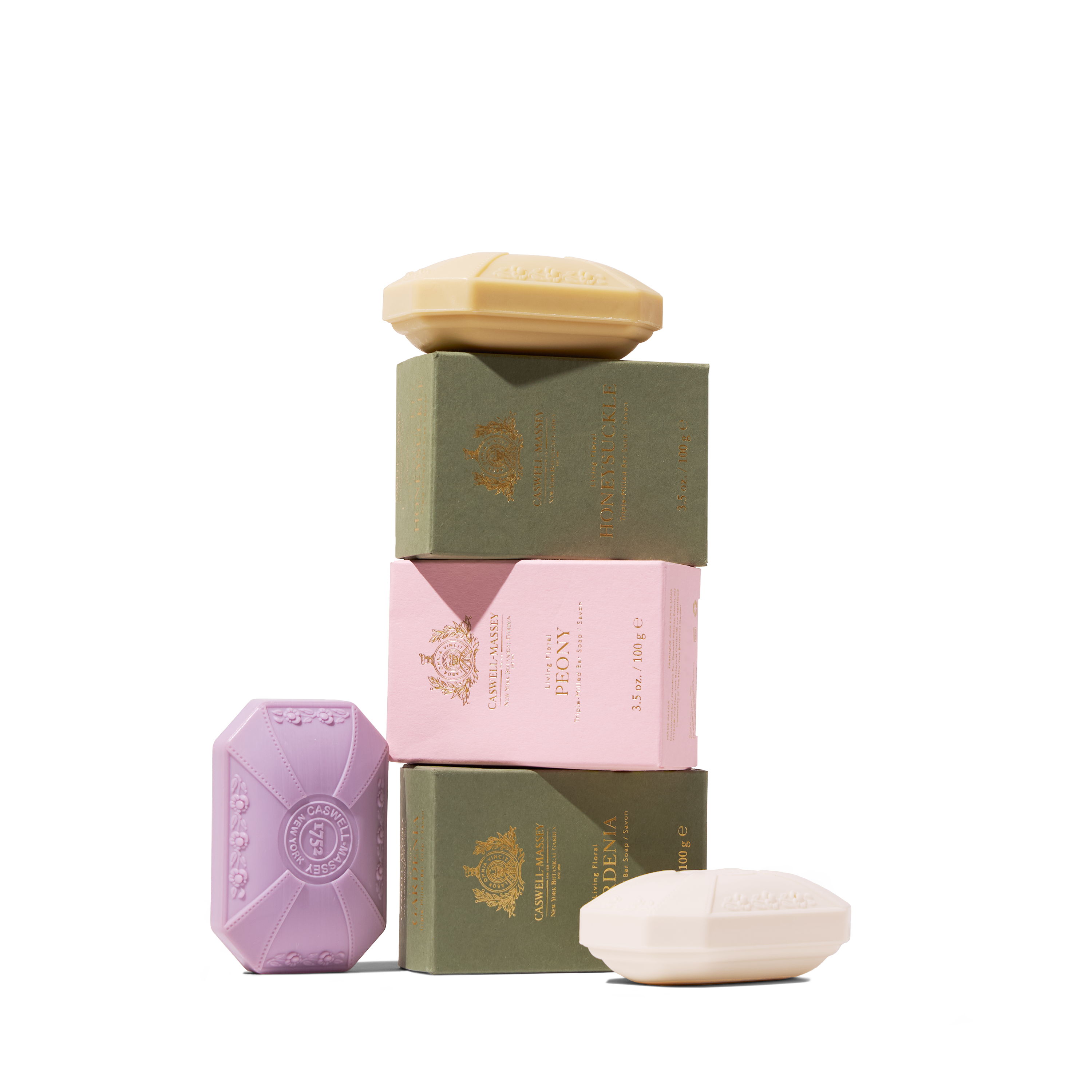 Mix & Match Floral 3-Soap Bundle Bar Soap Caswell-Massey®   