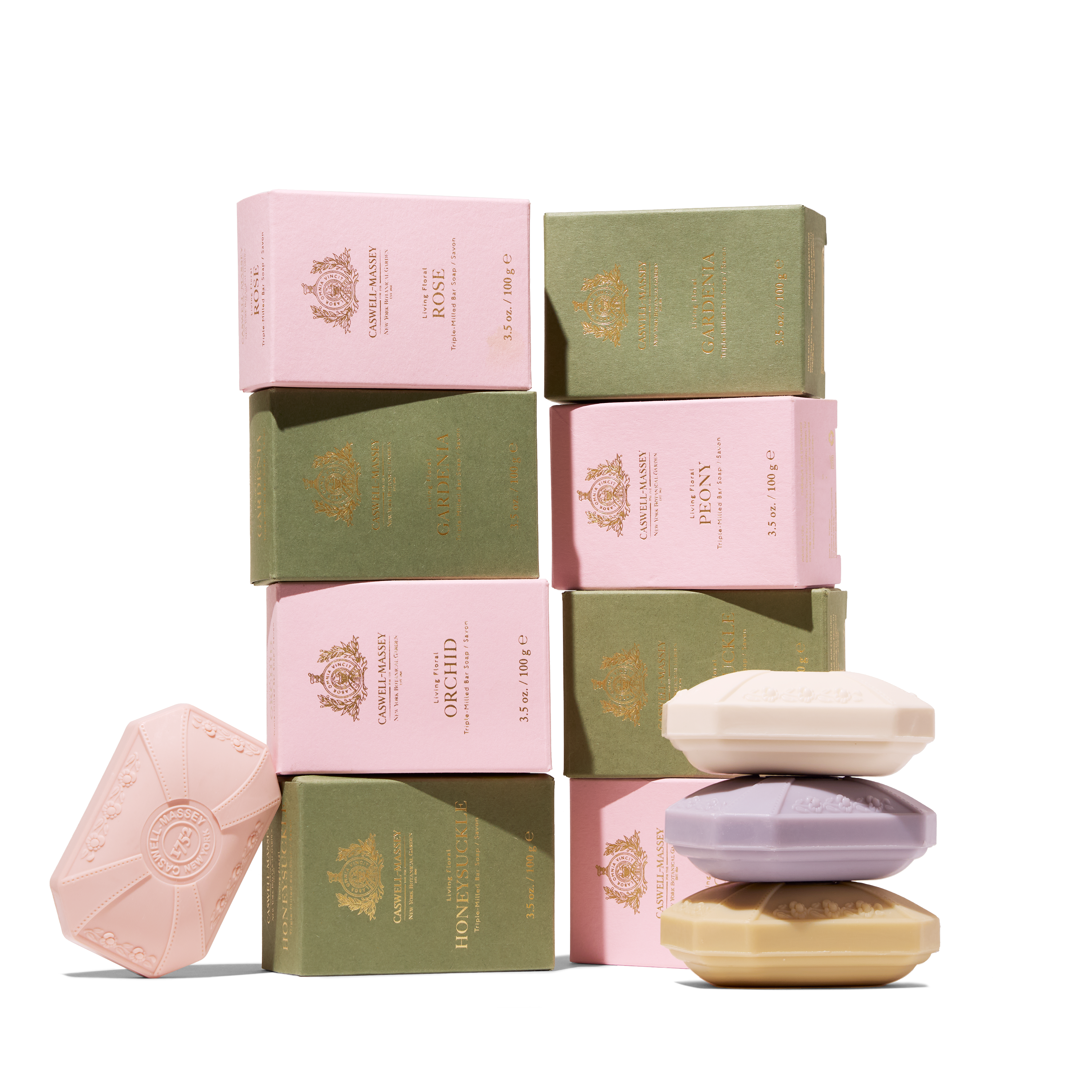 Mix & Match Floral 12-Soap Bundle Bar Soap Caswell-Massey®   
