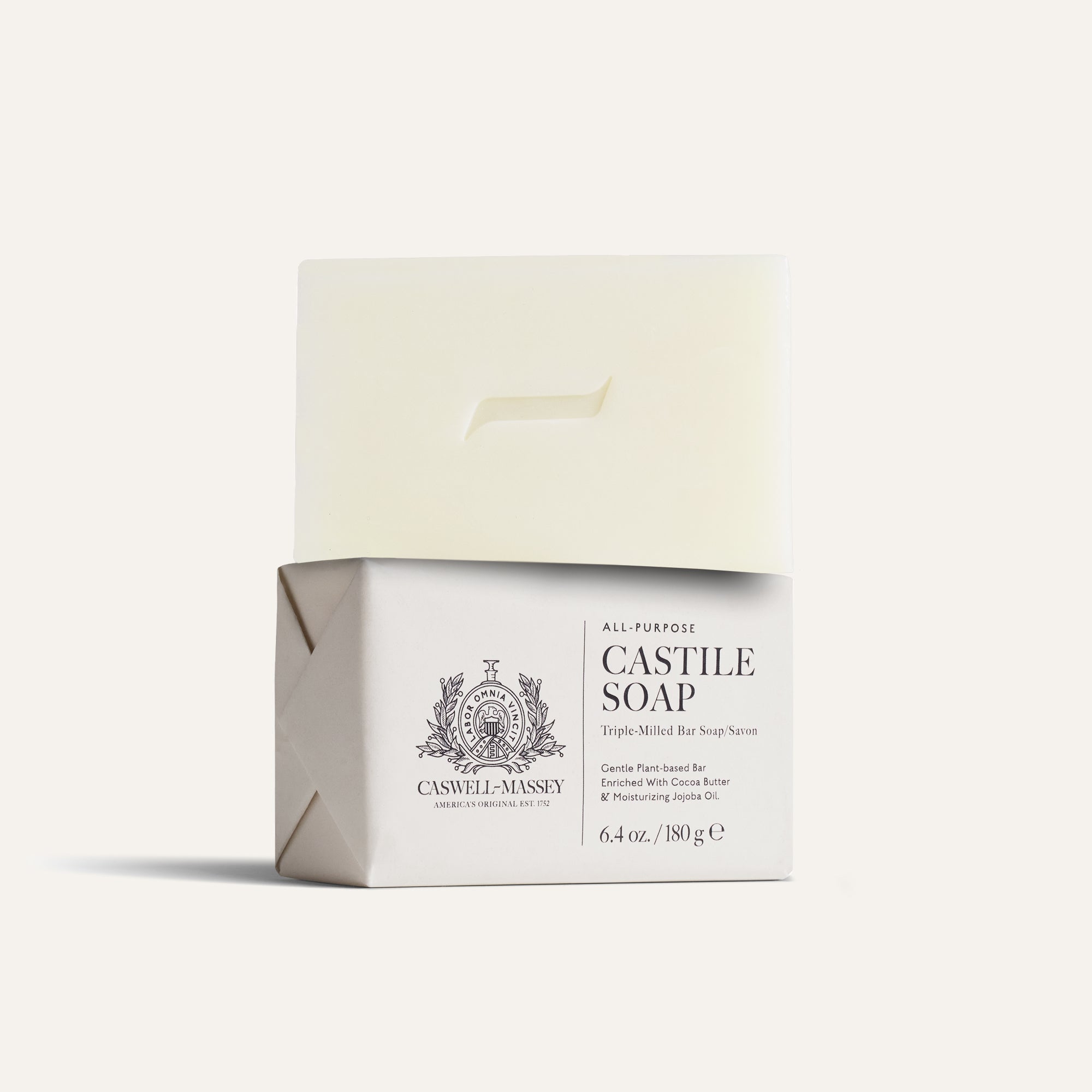 Pure Vegetable Castile Soap Bar | Luxury Bar Soap | Caswell-Massey®